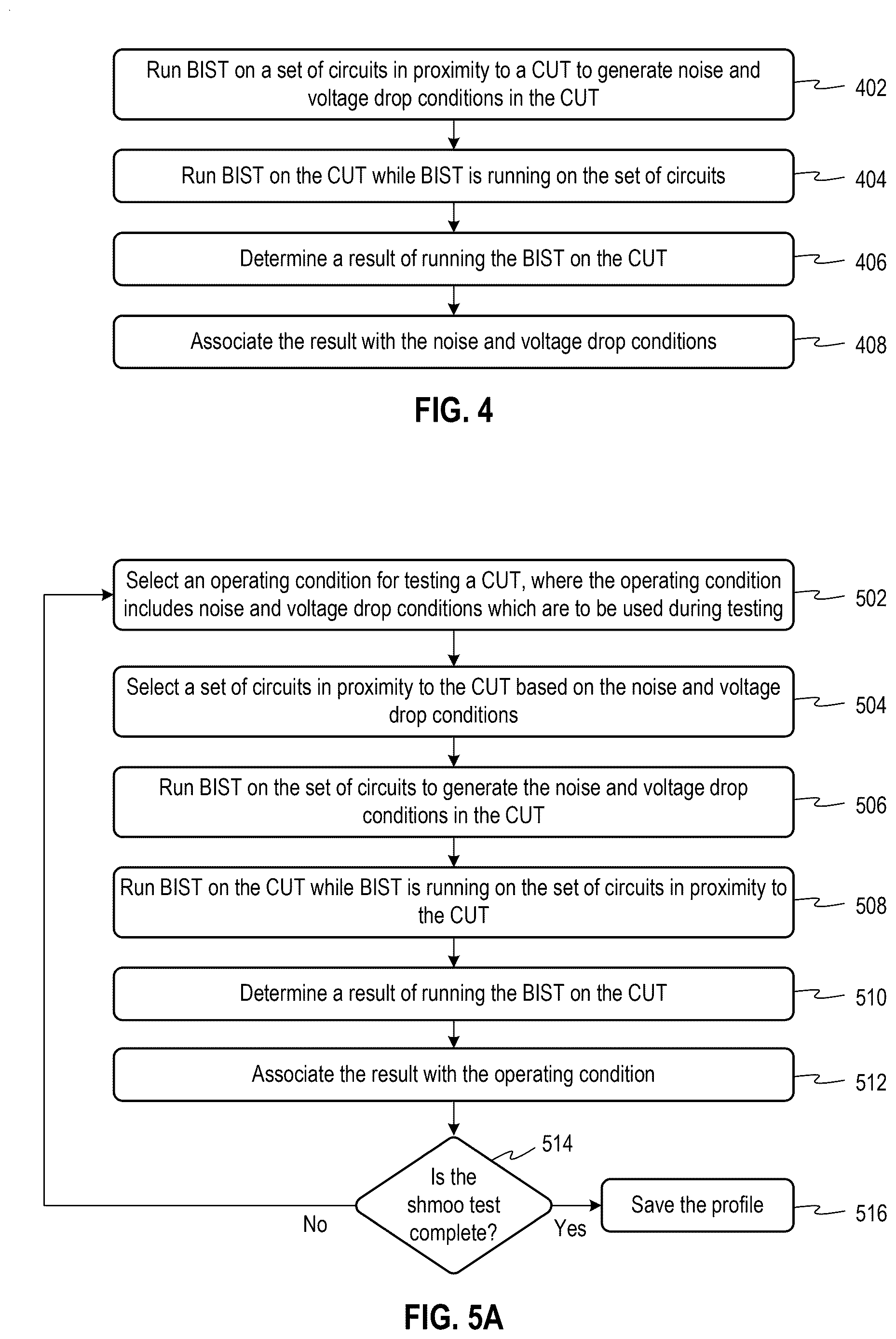 Patent US12618898 Figure 4 – Neighborhood built-in self-test noise generation