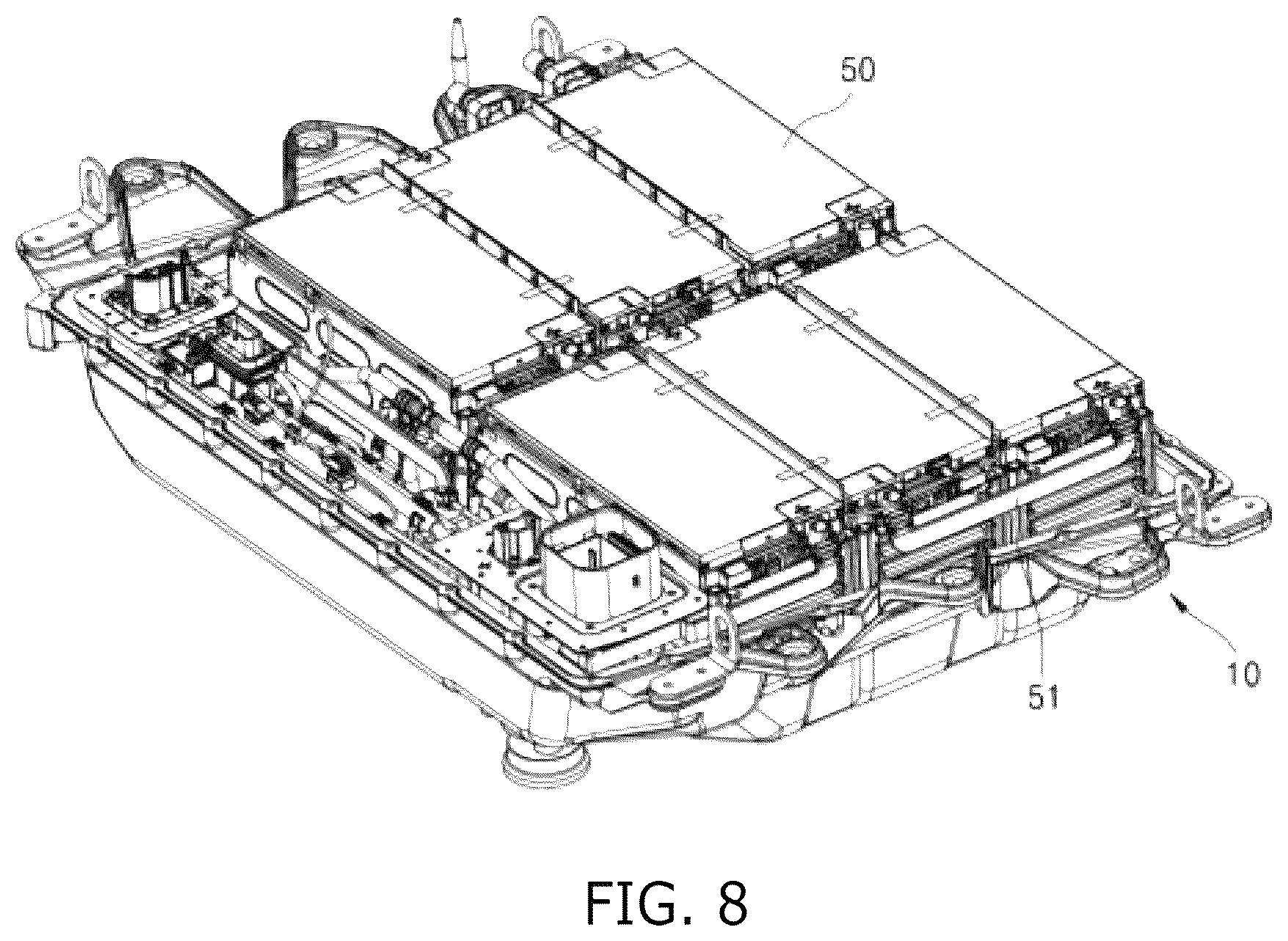 Patent US12618901 Figure 8 – Battery management module and method for detecting defective NAND gate circuit in battery management module