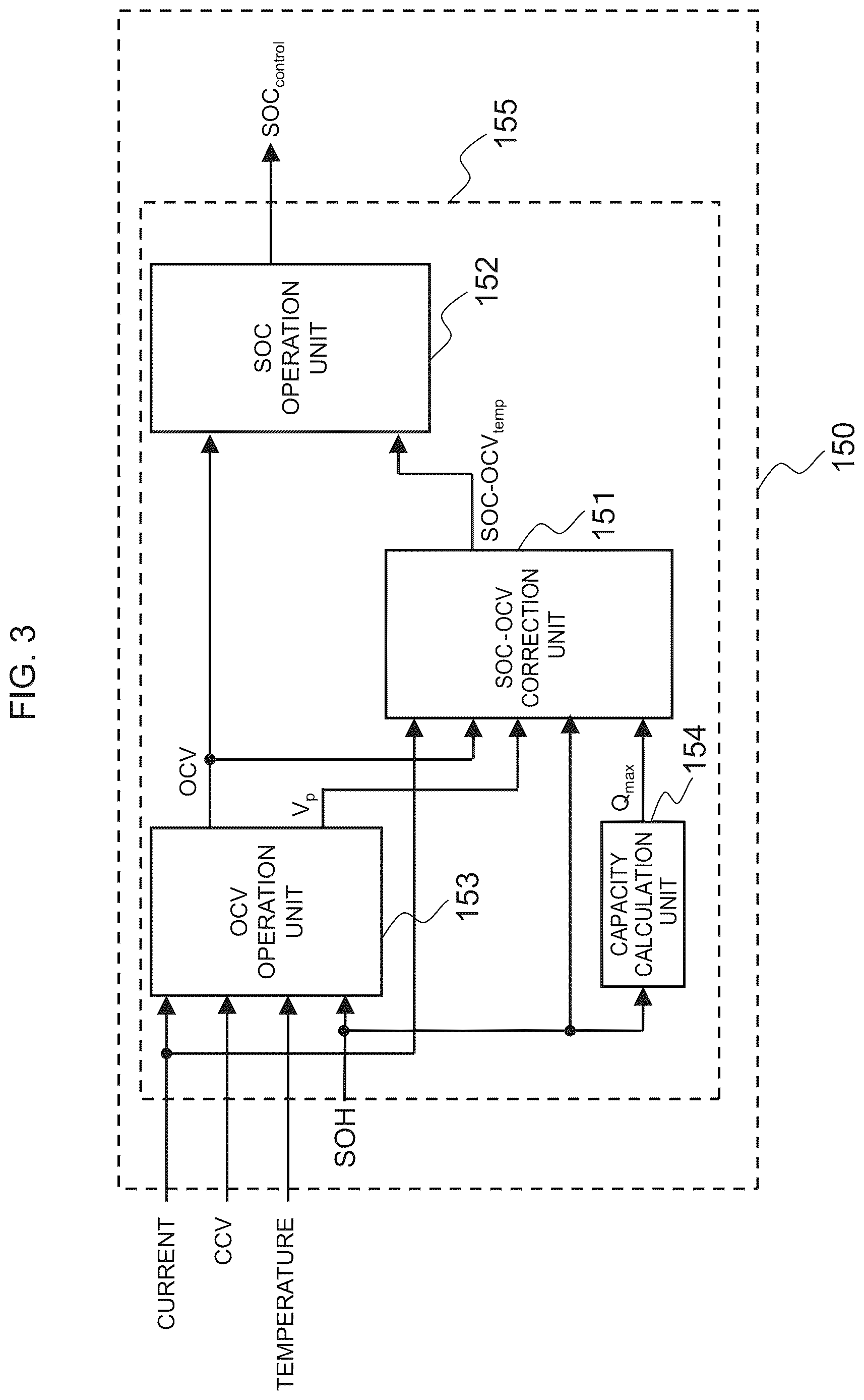 Patent US12618911 Figure 3 – Battery control device