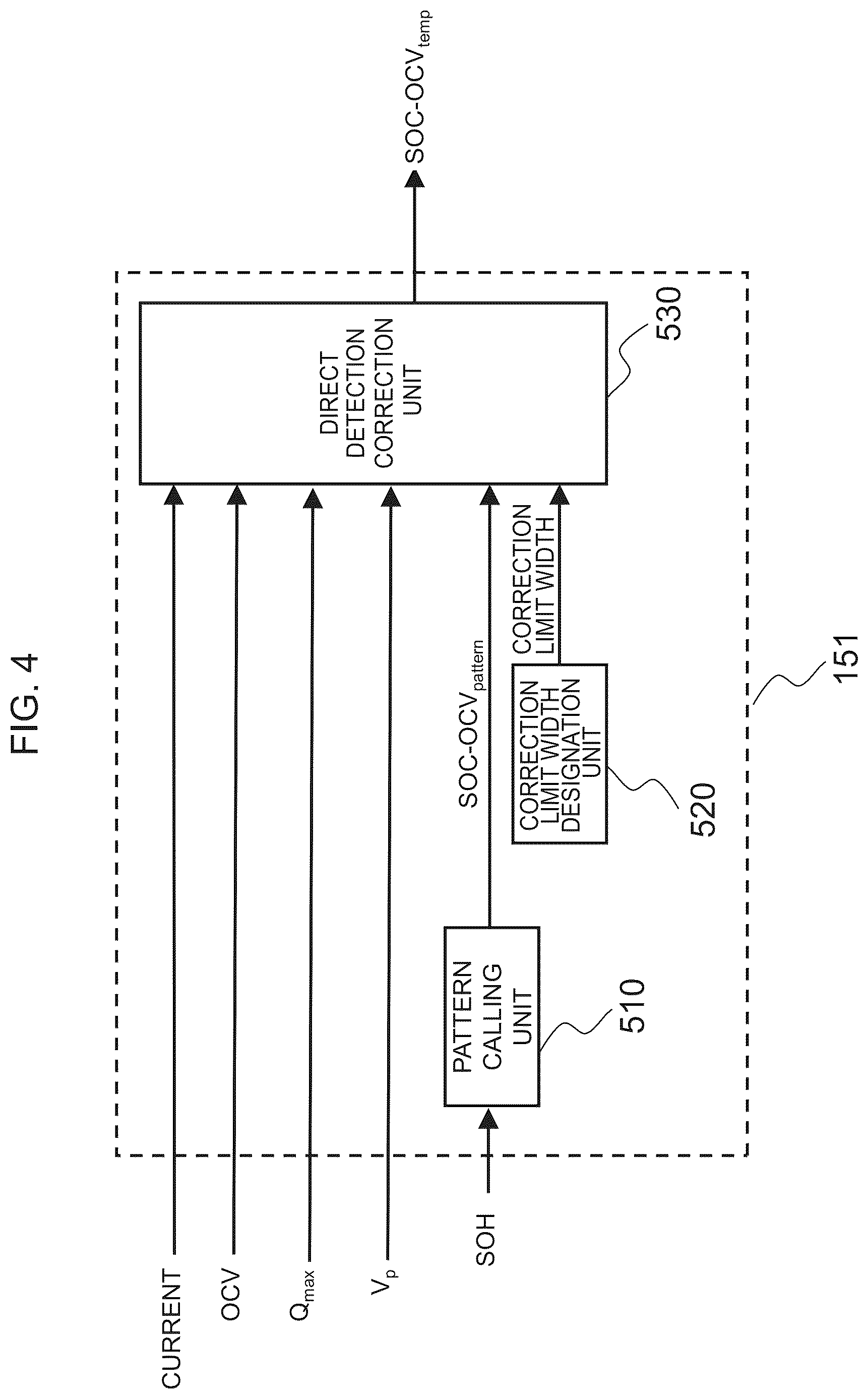 Patent US12618911 Figure 4 – Battery control device