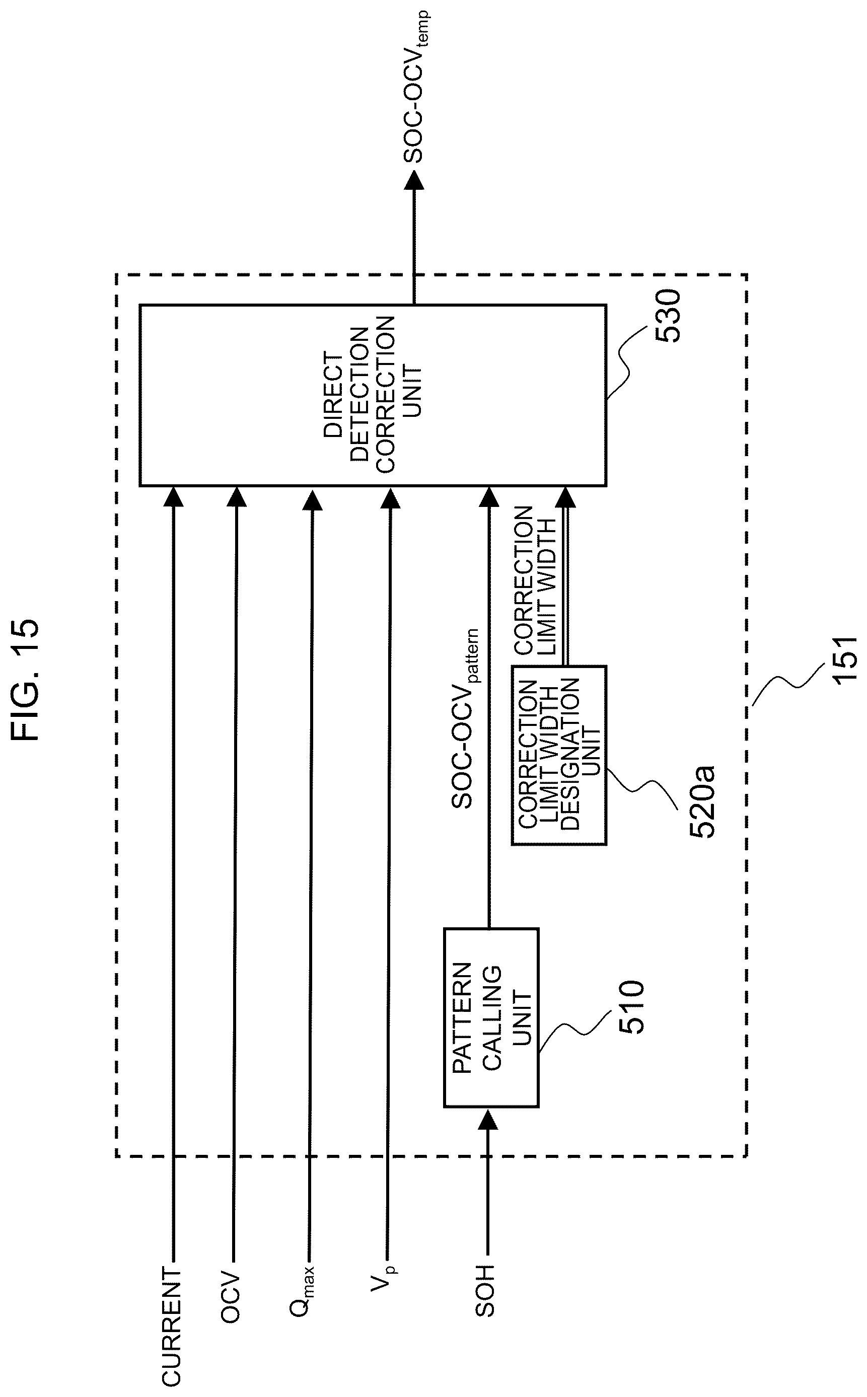 Patent US12618911 Figure 15 – Battery control device