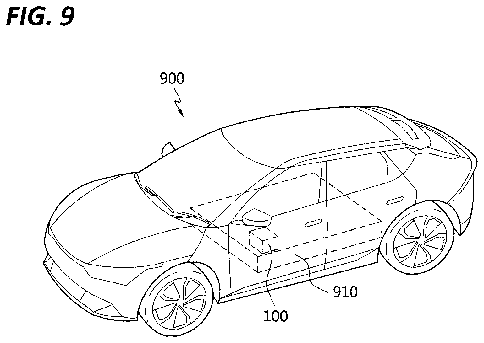 Patent US12618912 Figure 9 – Apparatus and method for diagnosing battery