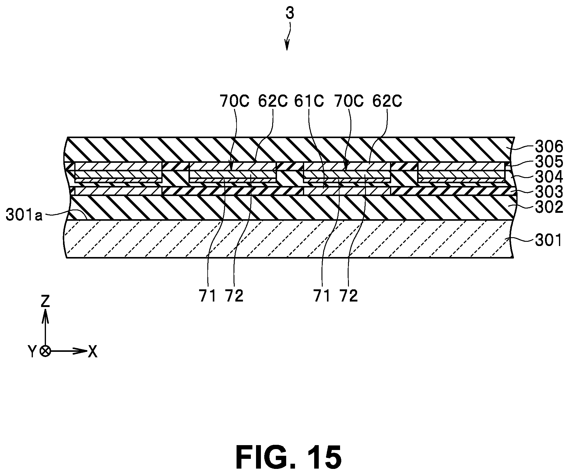 Patent US12618921 Figure 15 – Magnetic sensor including magnetic detection element and magnetic field generator disposed on inclined surface