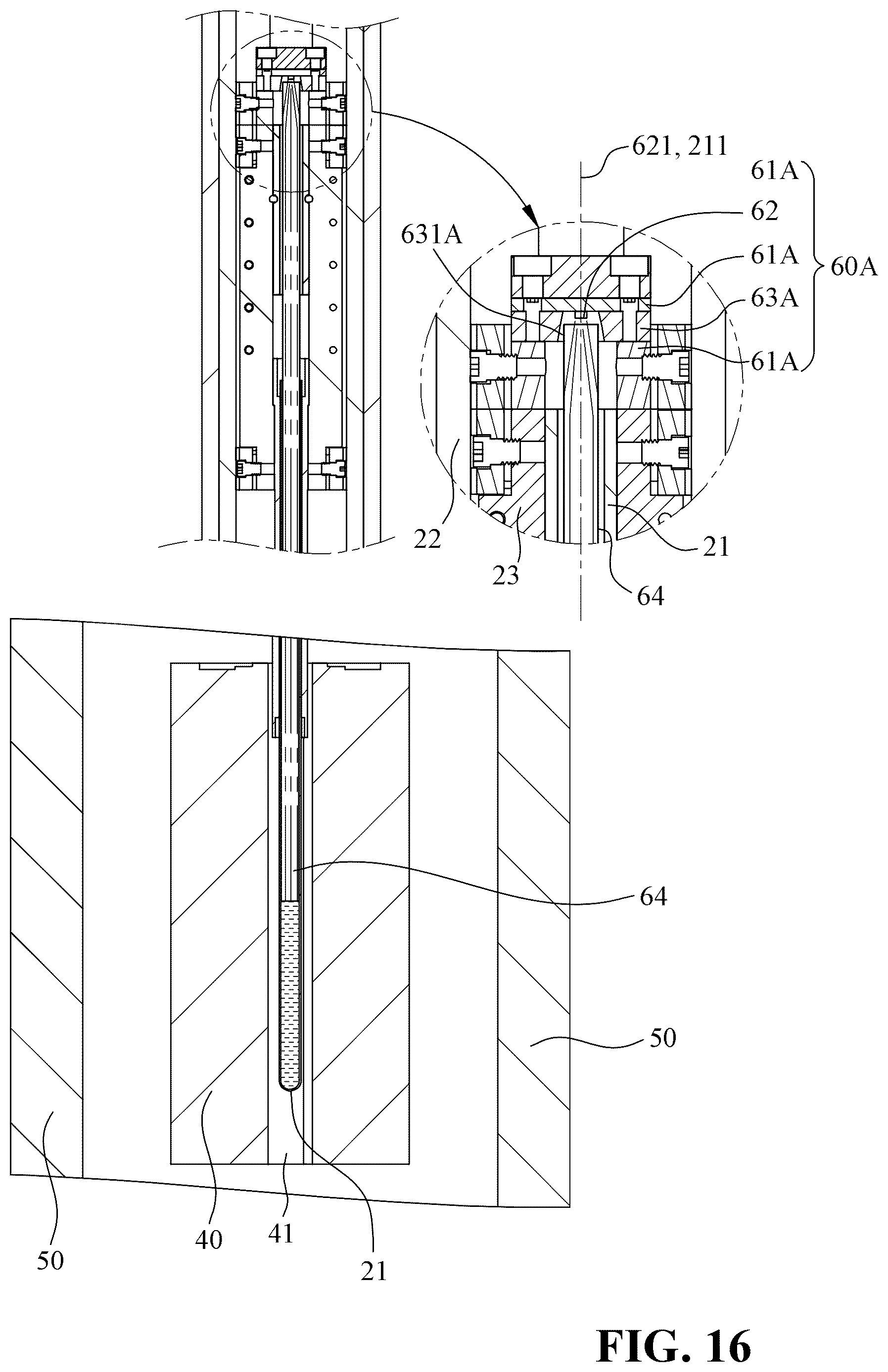 Patent US12618922 Figure 16 – Nuclear magnetic resonance spectrometer