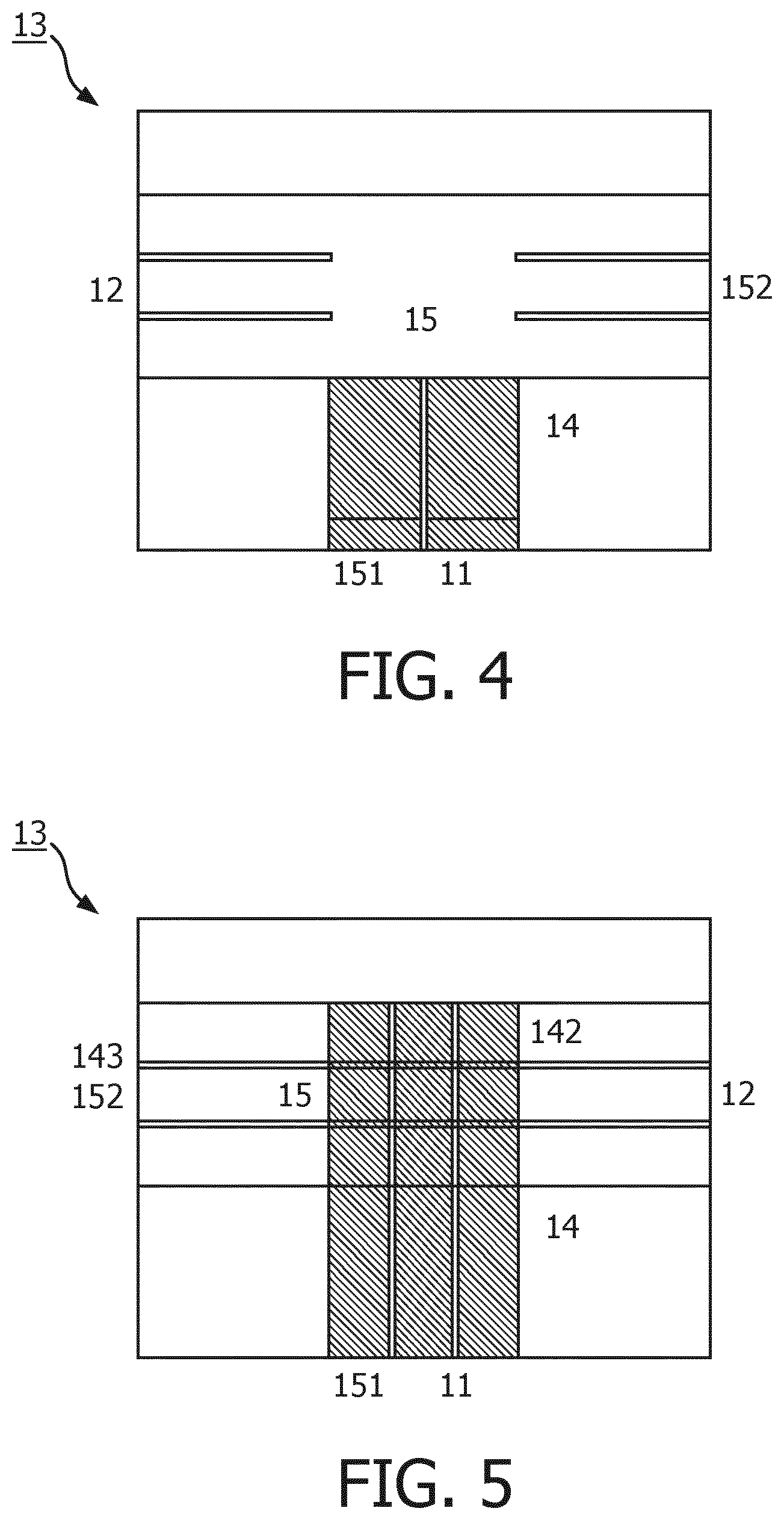 Patent US12618923 Figure 3 – Radio frequency coil with T-shaped connector between electrical conductors and radio frequency shield