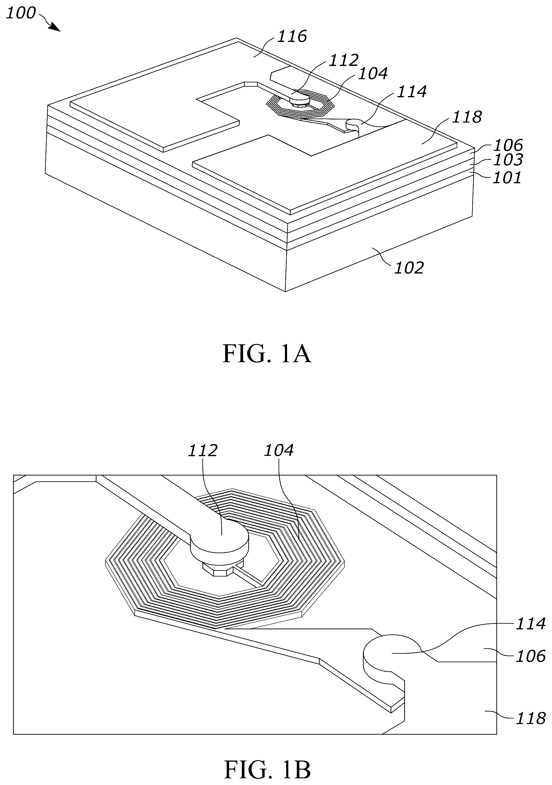 Patent US12618924 Figure 1 – Fabrication and use of nanocoils on nitrogen-vacancy diamond substrates for magnetic field detection and manipulation