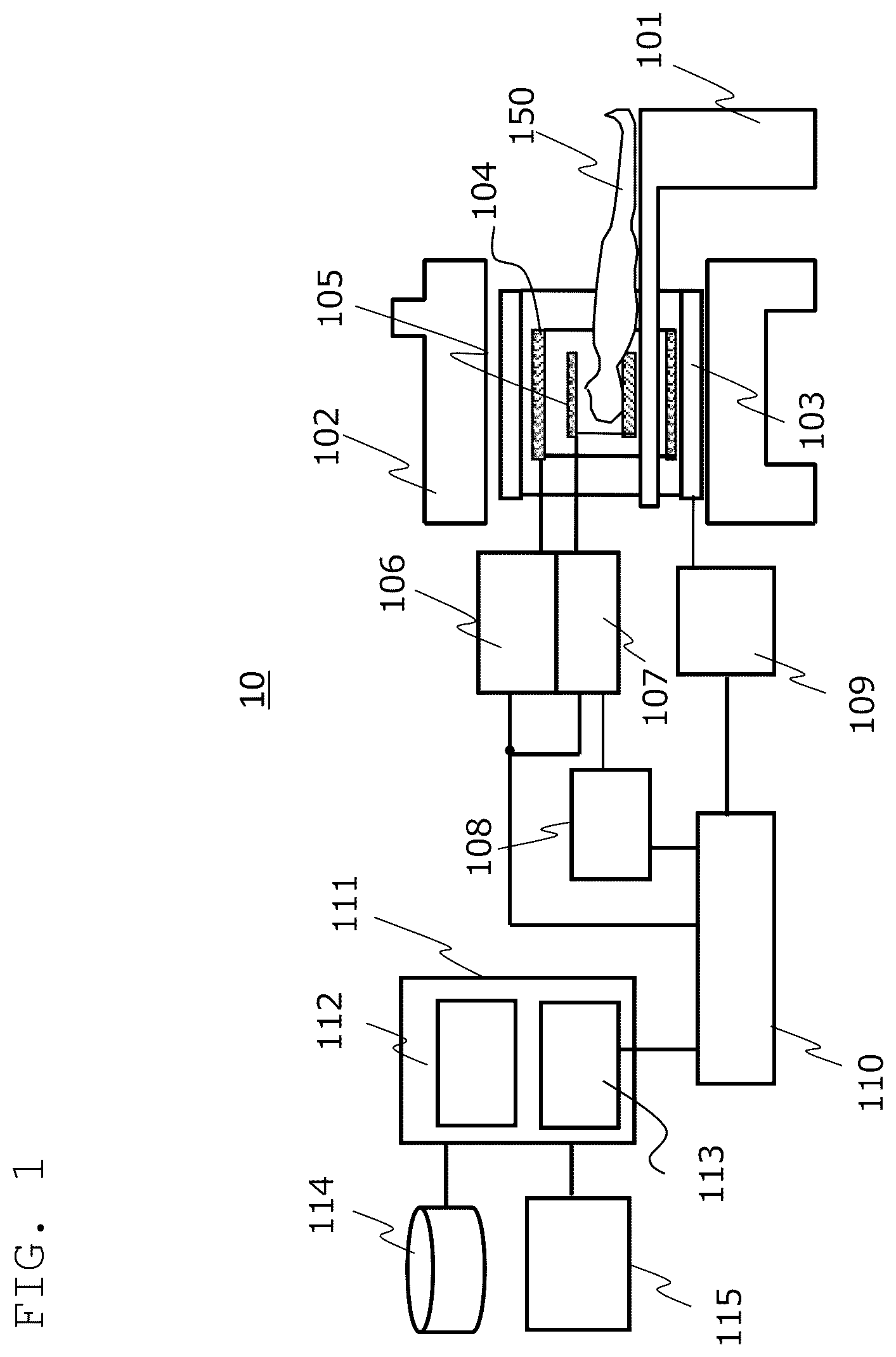 Patent US12618926 Figure 1 – Magnetic resonance imaging apparatus and control method thereof