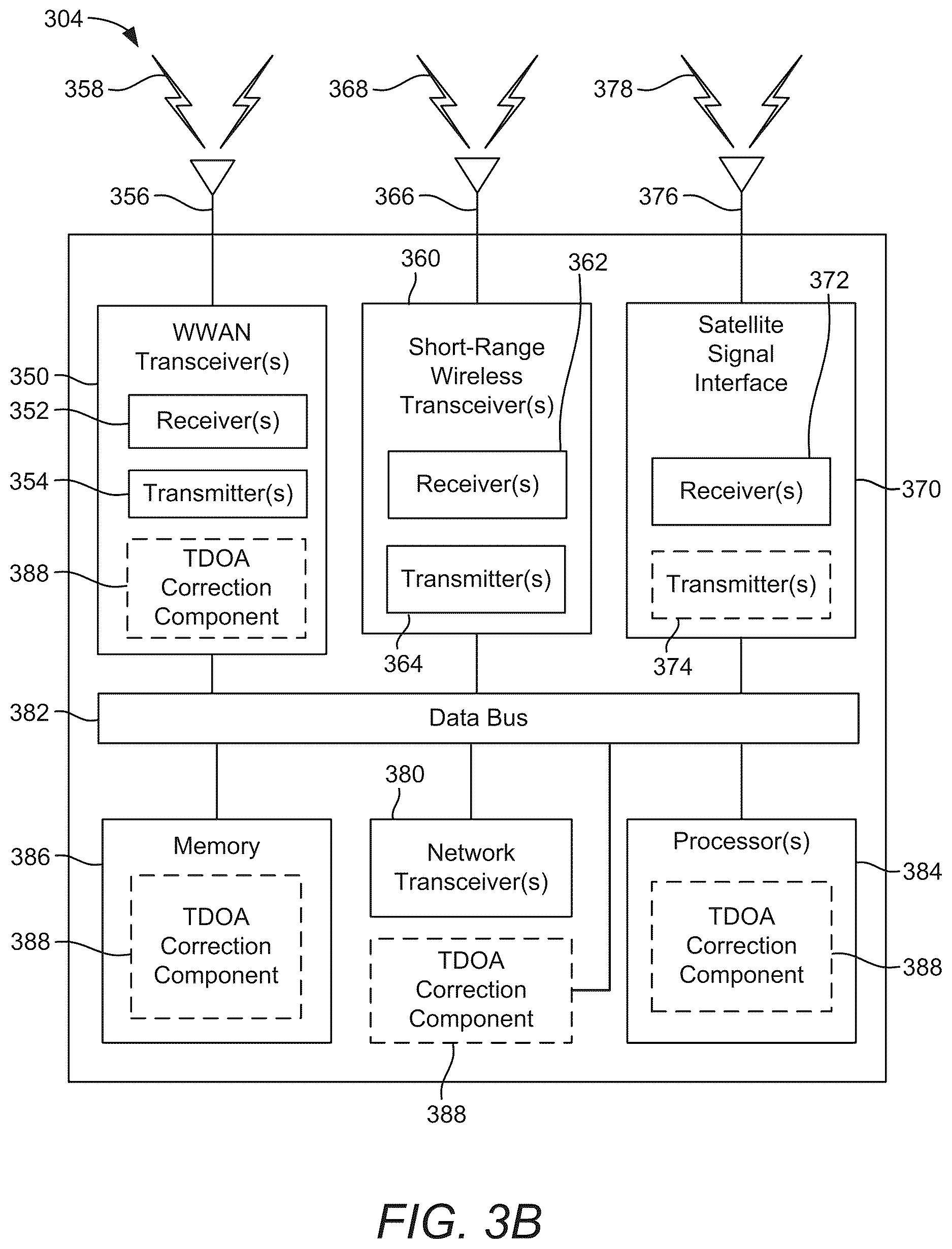 Patent US12618933 Figure 6 – Timing synchronization correction for position estimation based on time difference of arrival