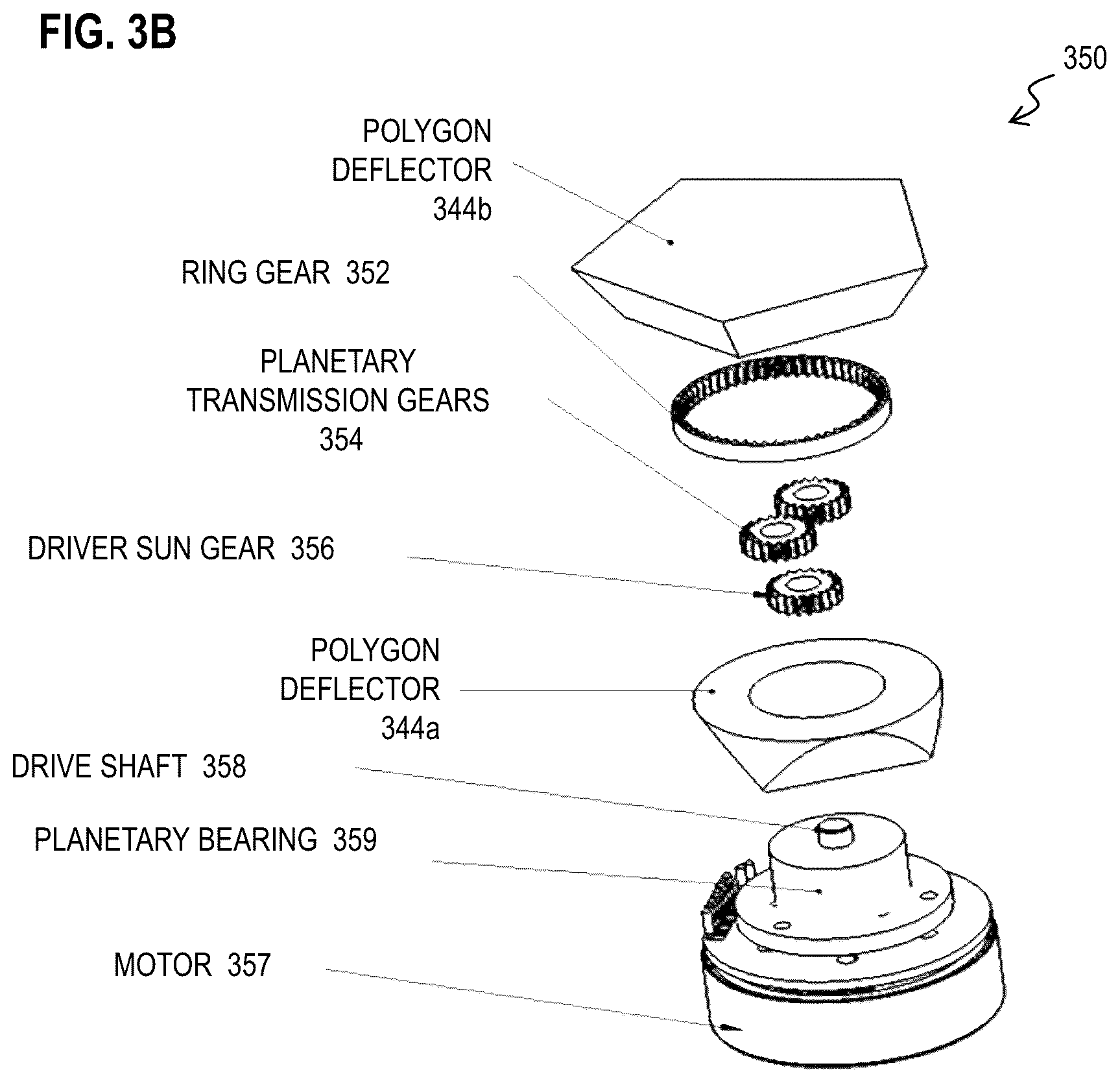 Patent US12618949 Figure 5 – LIDAR system including multifaceted deflector