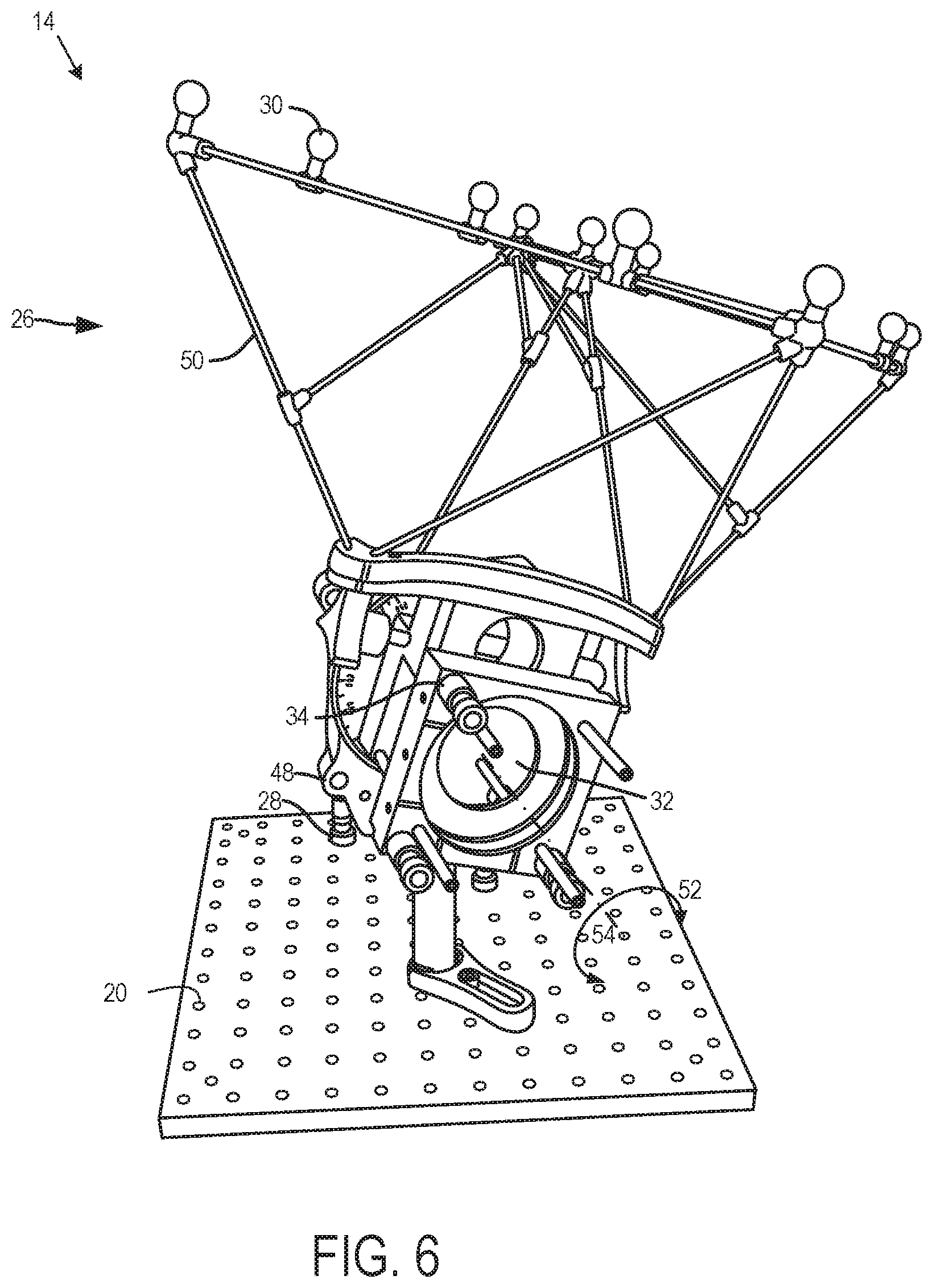 Patent US12618952 Figure 5 – Staging system to verify accuracy of a motion tracking system