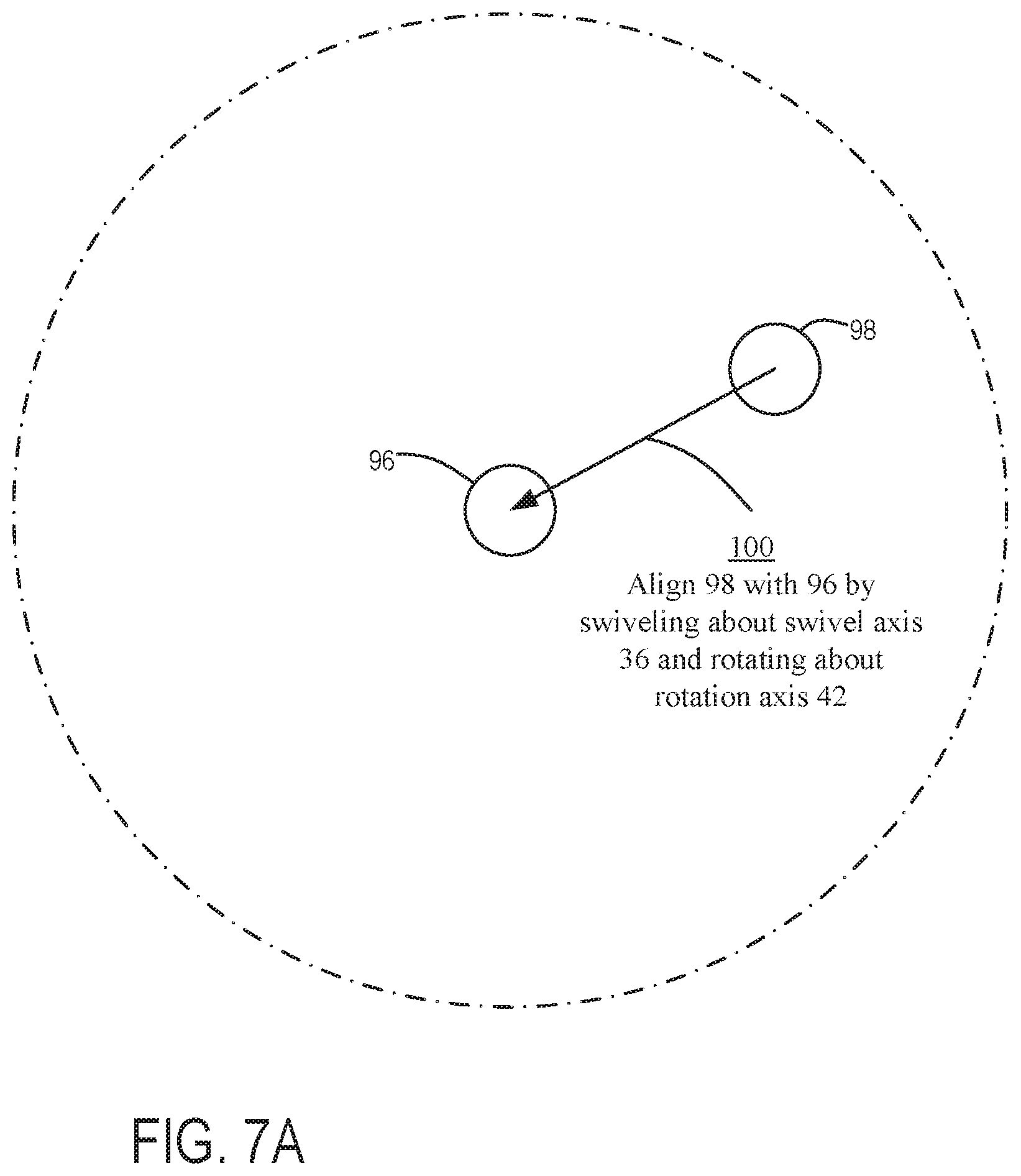 Patent US12618952 Figure 6 – Staging system to verify accuracy of a motion tracking system