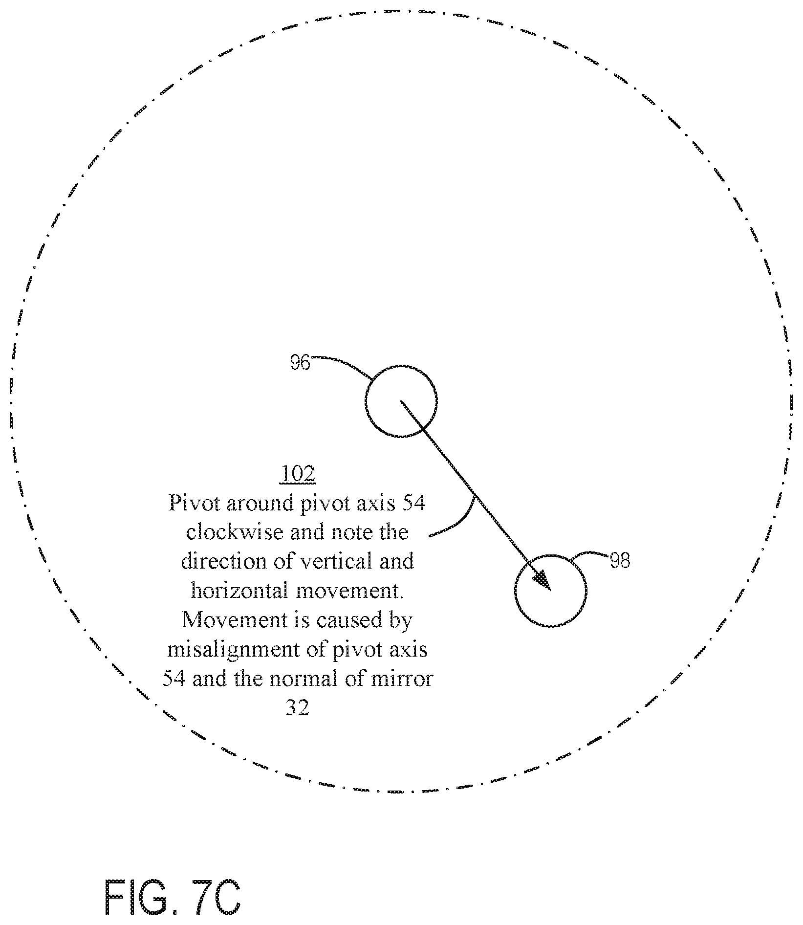Patent US12618952 Figure 8 – Staging system to verify accuracy of a motion tracking system