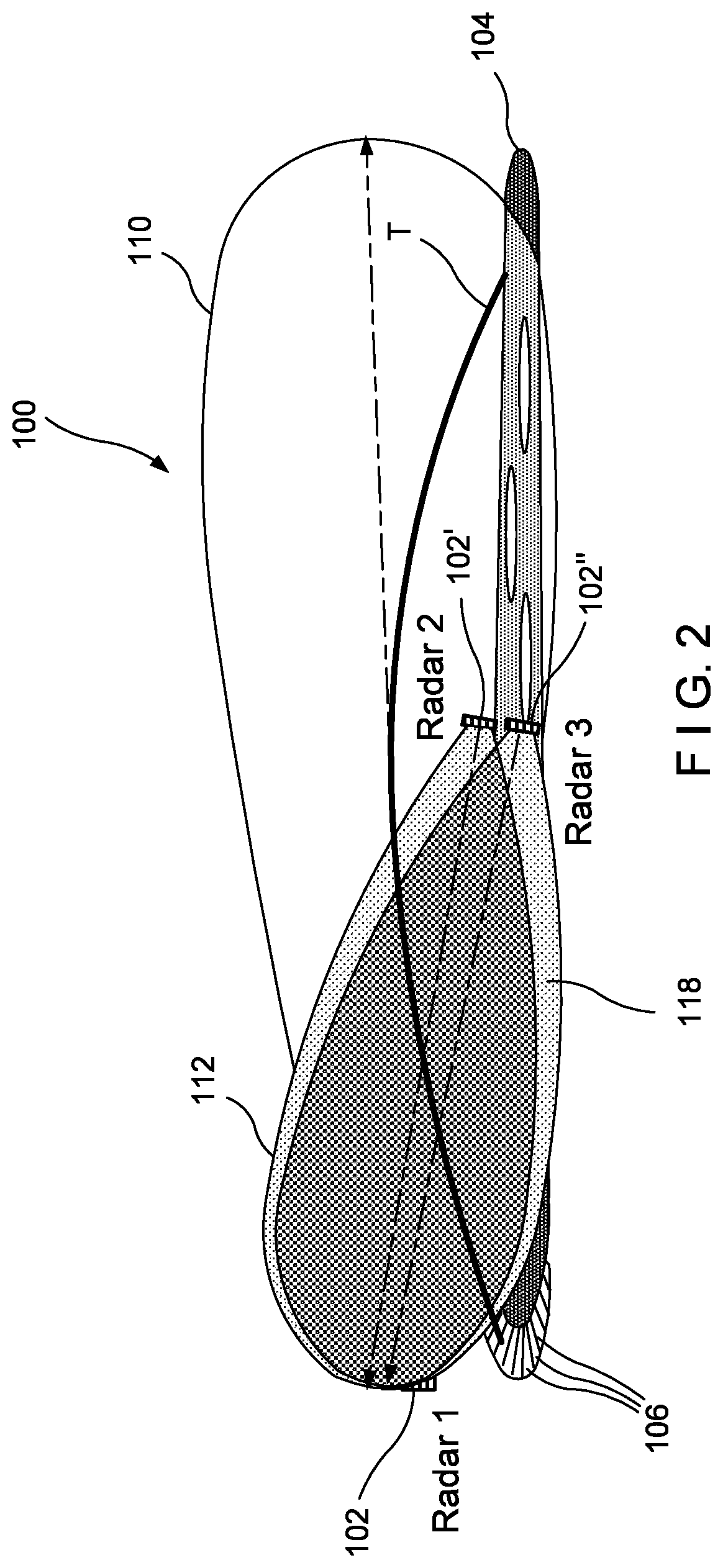 Patent US12618962 Figure 2 – Device, system, and method for tracking multiple projectiles