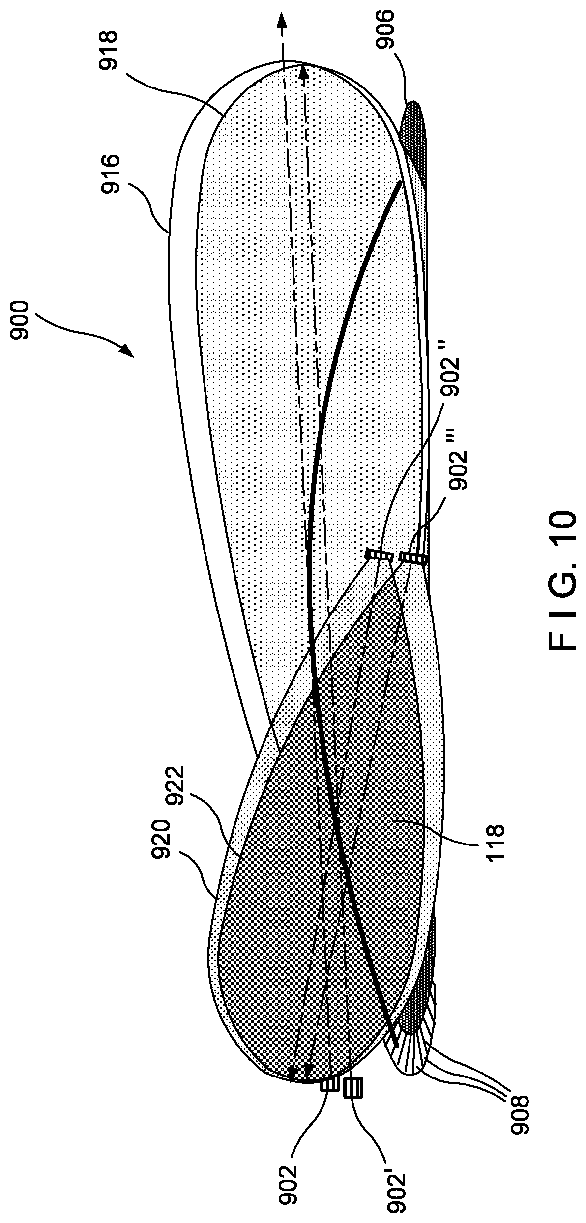 Patent US12618962 Figure 10 – Device, system, and method for tracking multiple projectiles