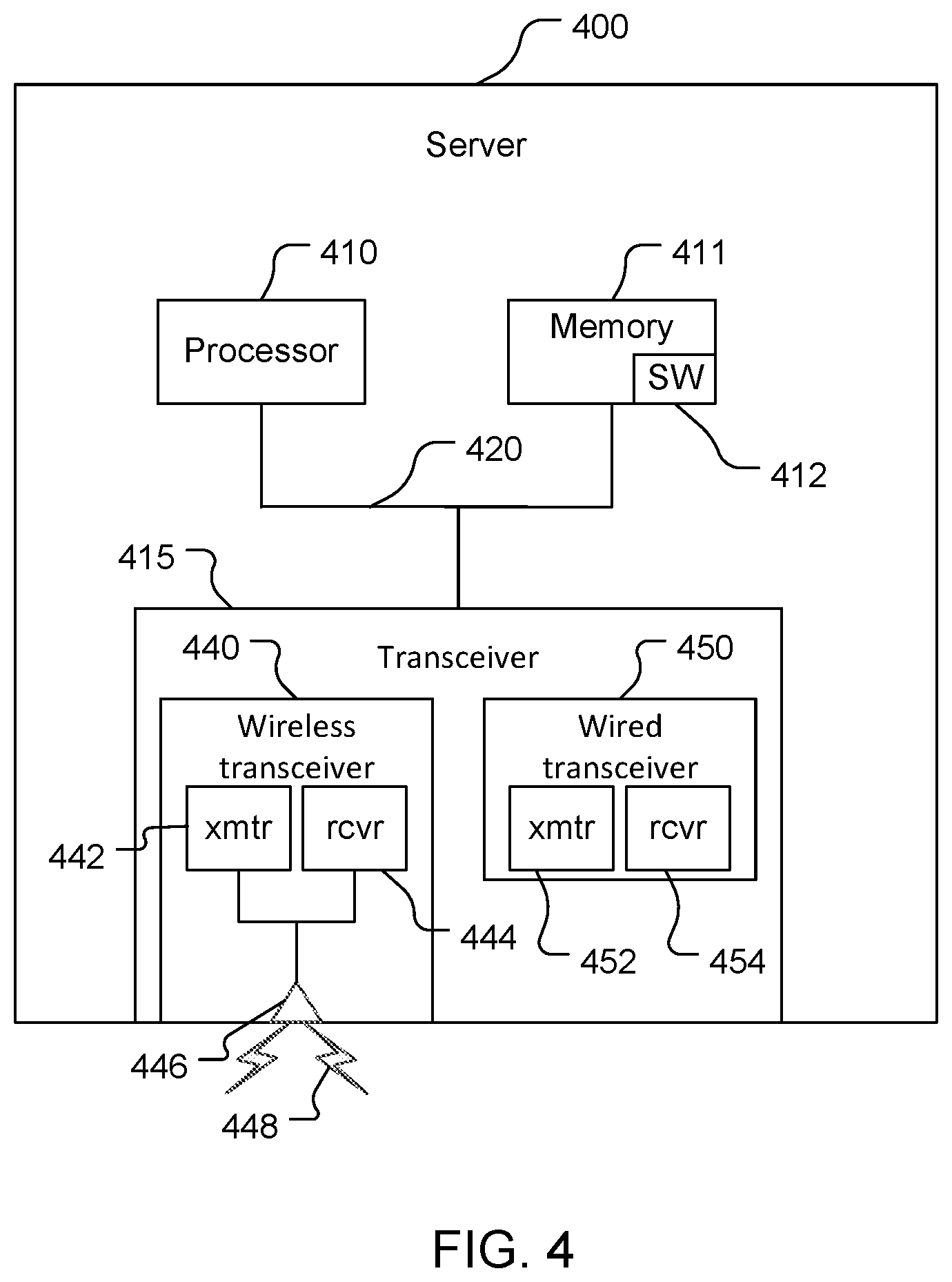 Patent US12618963 Figure 4 – Radio frequency sensing communication