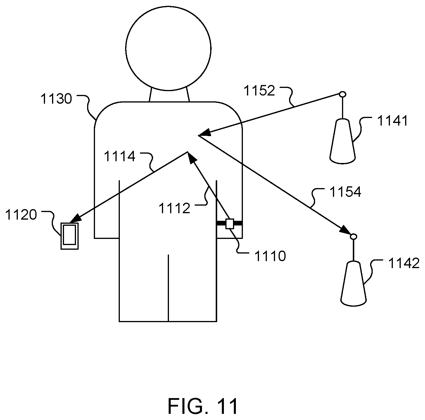 Patent US12618963 Figure 10 – Radio frequency sensing communication