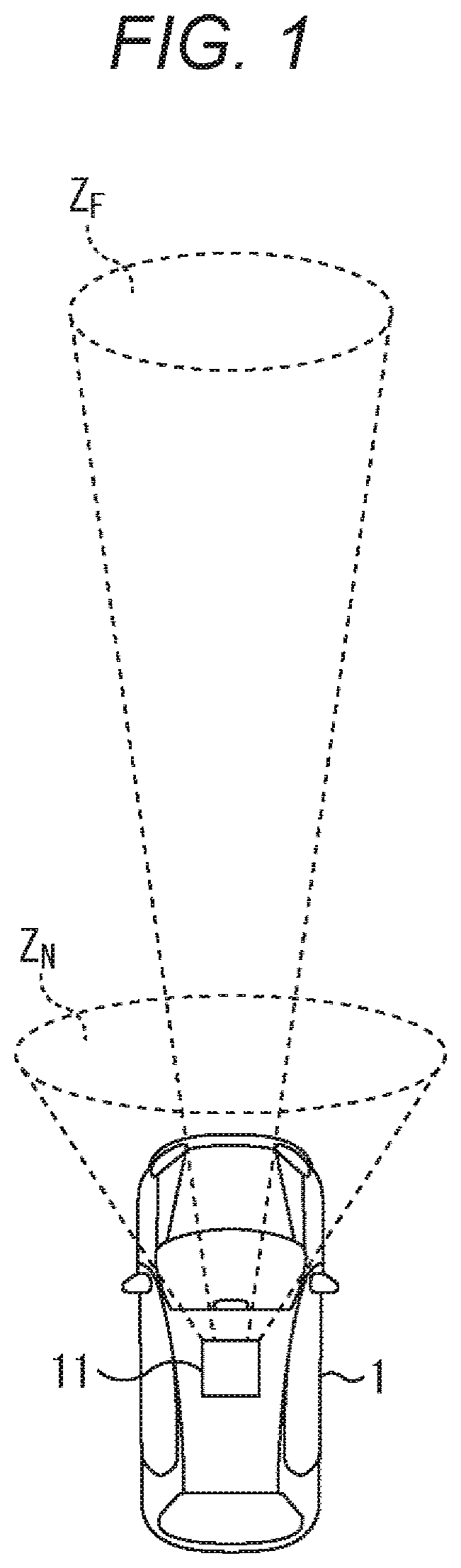 Patent US12618973 Figure 1 – Distance measuring device and distance measuring method