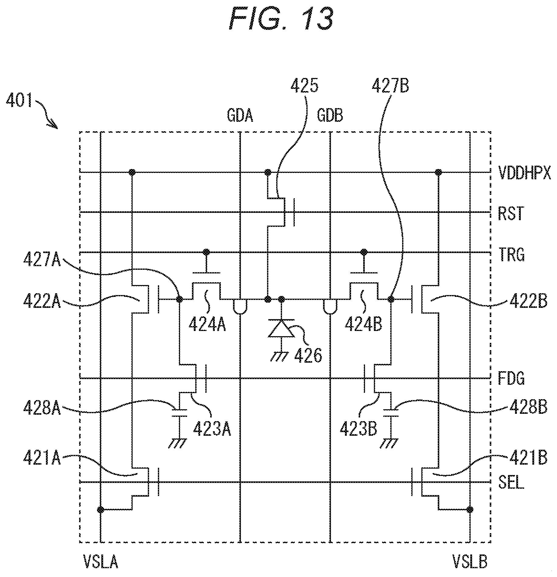 Patent US12618973 Figure 13 – Distance measuring device and distance measuring method