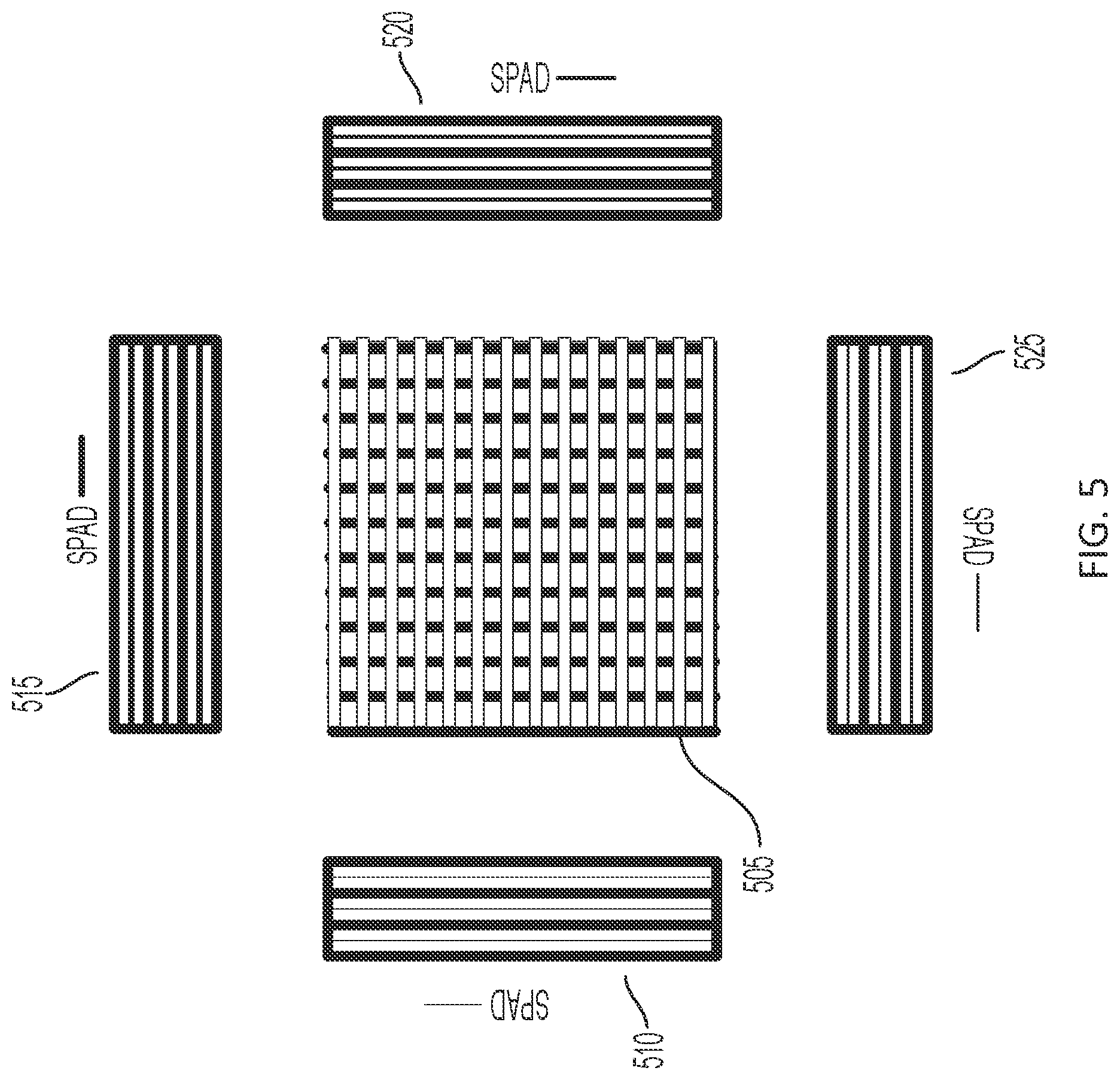 Patent US12618974 Figure 5 – Integrated bound-mode angular sensors