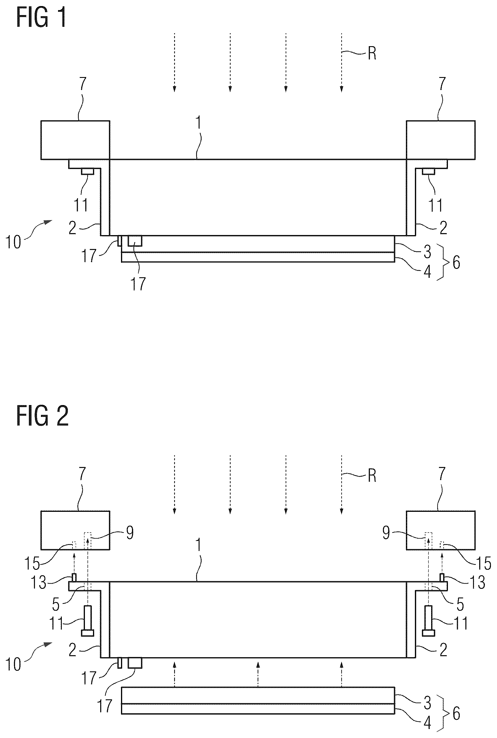 Patent US12618986 Figure 1 – Detector module for an X-ray detector