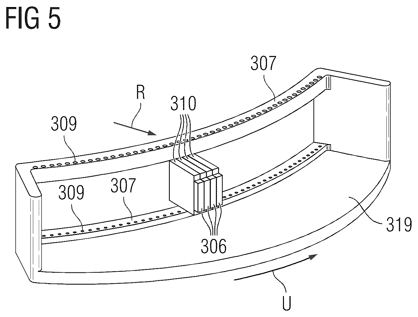 Patent US12618986 Figure 3 – Detector module for an X-ray detector