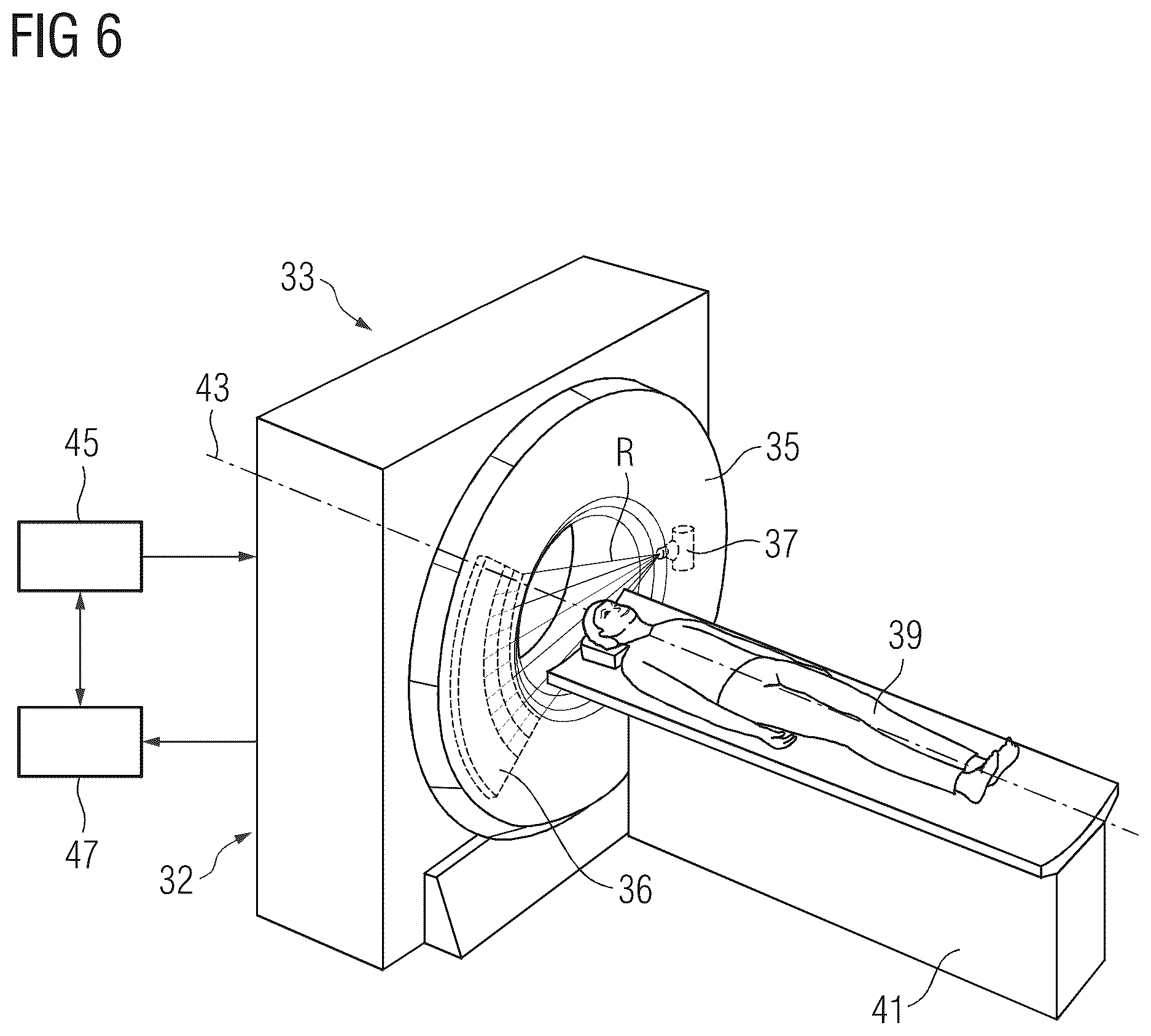 Patent US12618986 Figure 4 – Detector module for an X-ray detector