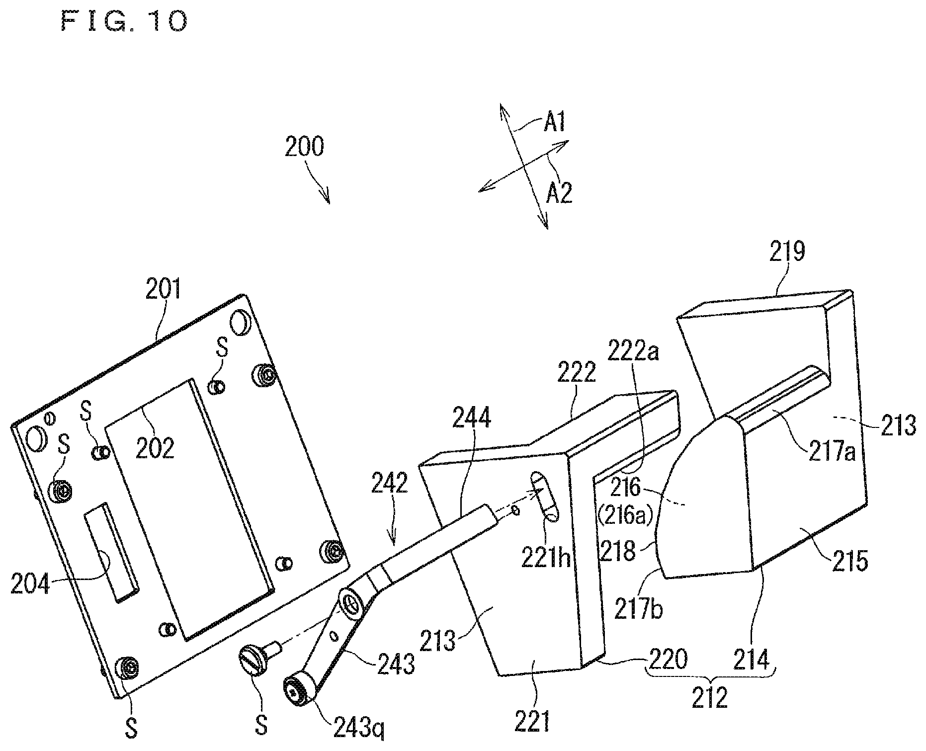Patent US12618990 Figure 10 – Radiation image scanner