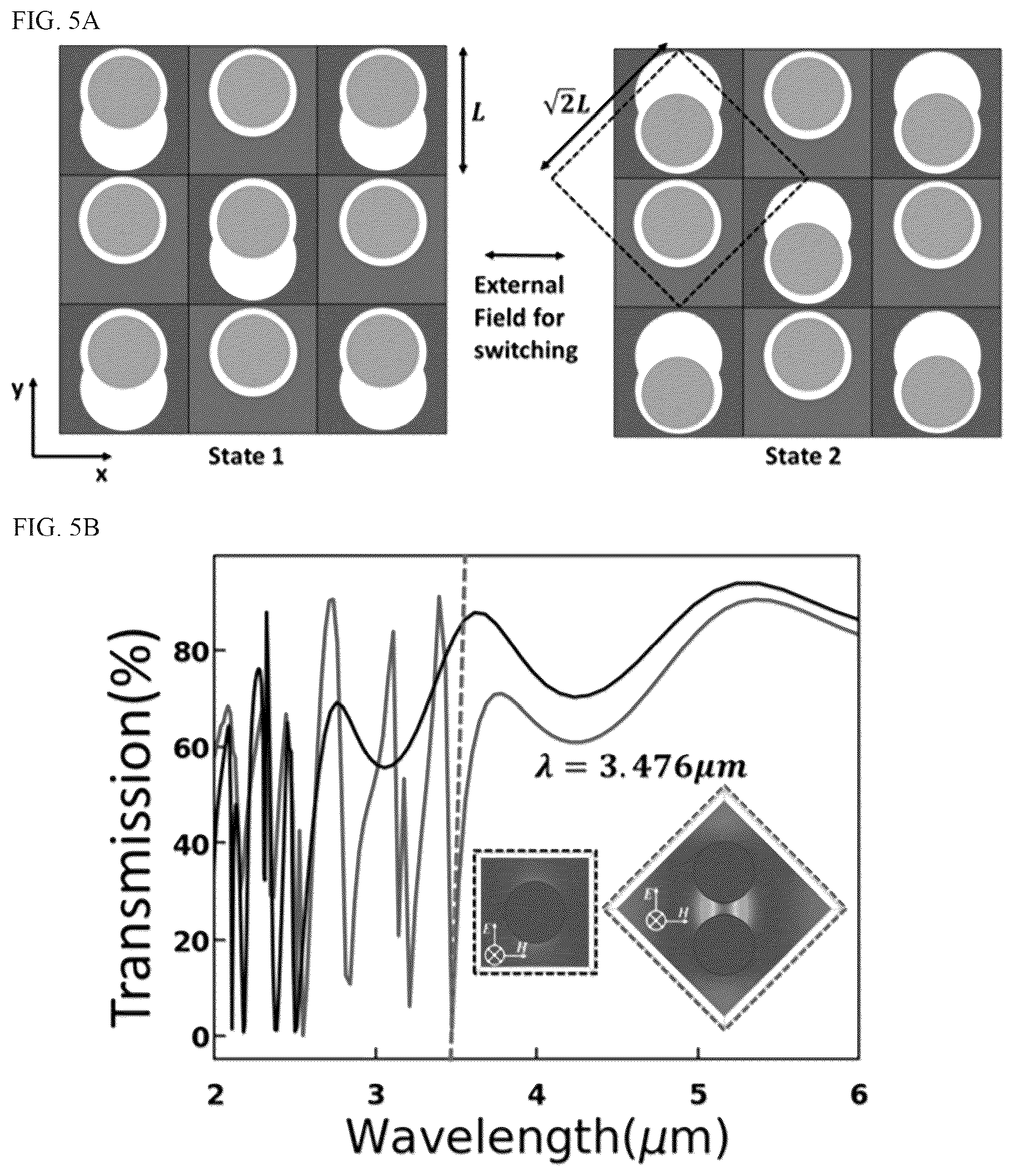 Patent US12619003 Figure 5 – Multistable elastic pixel (mep)-based reversibly reconfigurable metasurfaces