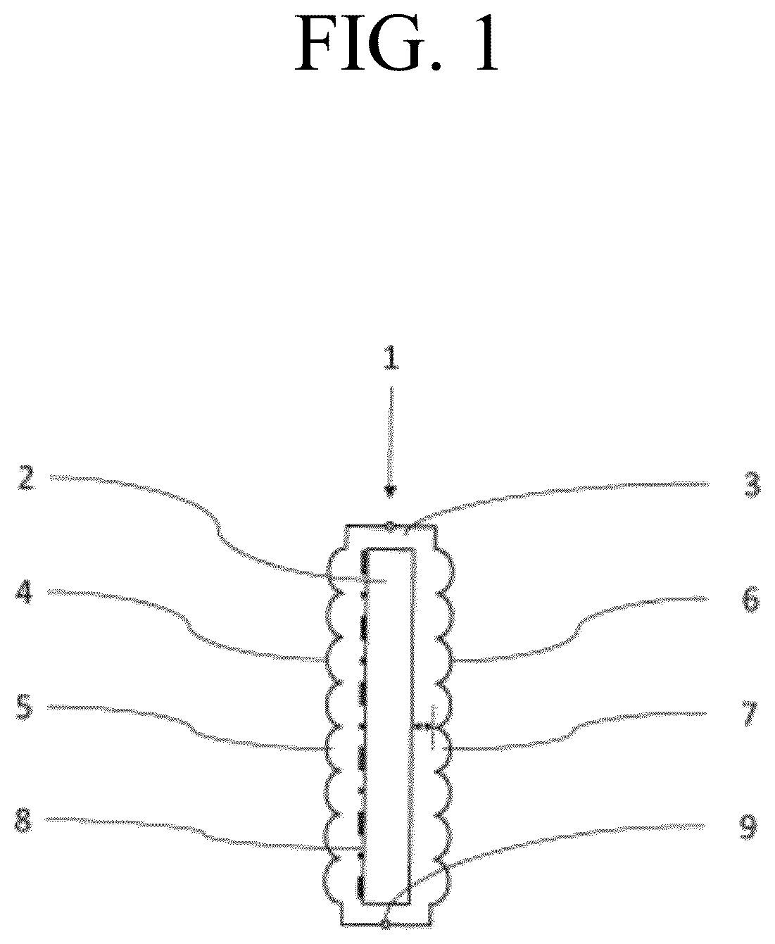 Patent US12619012 Figure 1 – Optical device and injection molding method for producing same