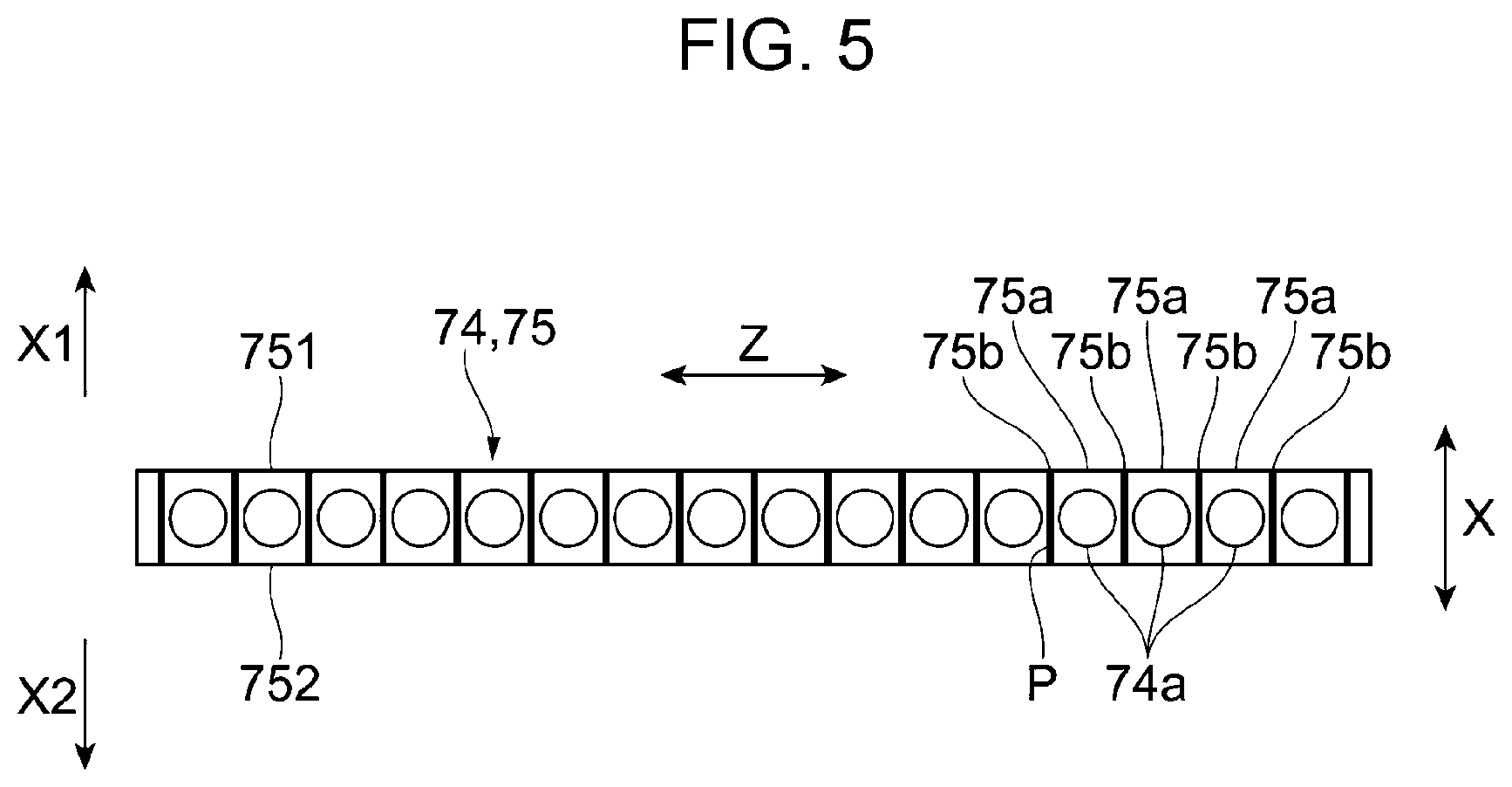 Patent US12619013 Figure 5 – Optical device and image reading device with a plurality of lenses and light-blocking body