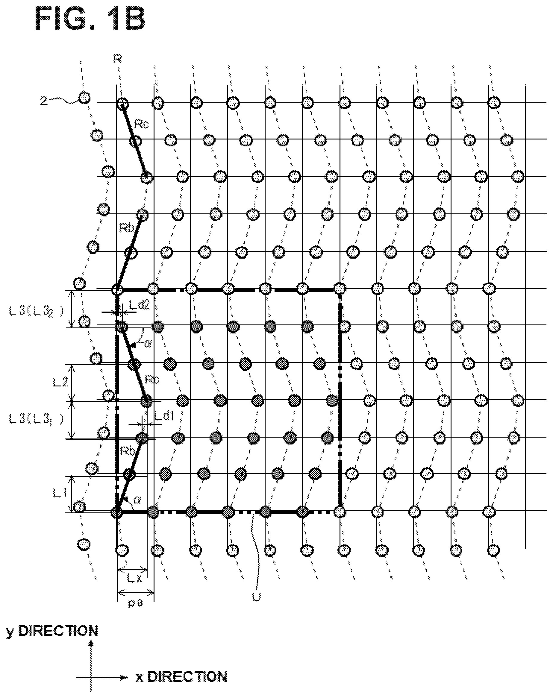 Patent US12619014 Figure 3 – Pseudo random dot pattern and creation method of same