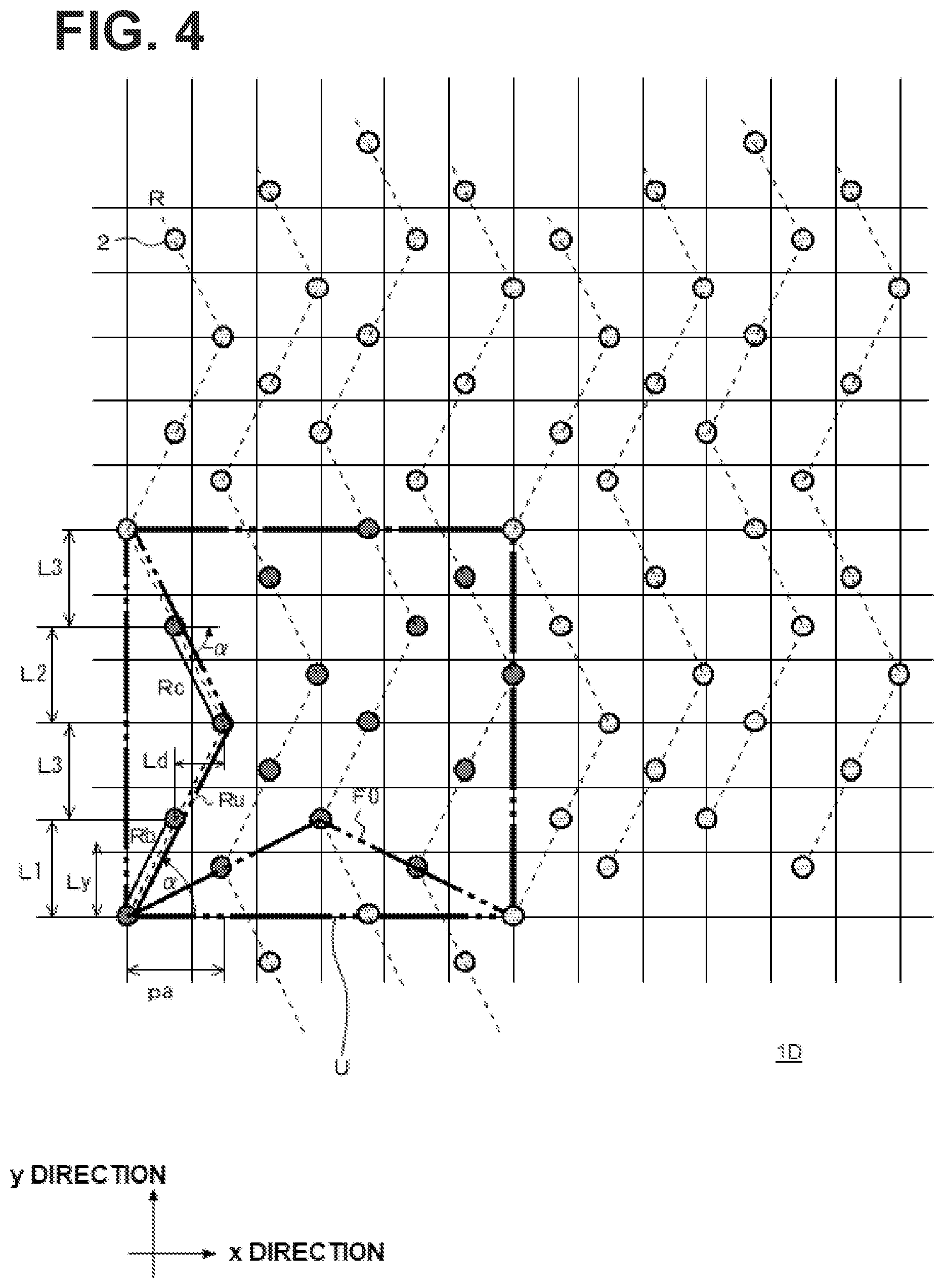Patent US12619014 Figure 8 – Pseudo random dot pattern and creation method of same