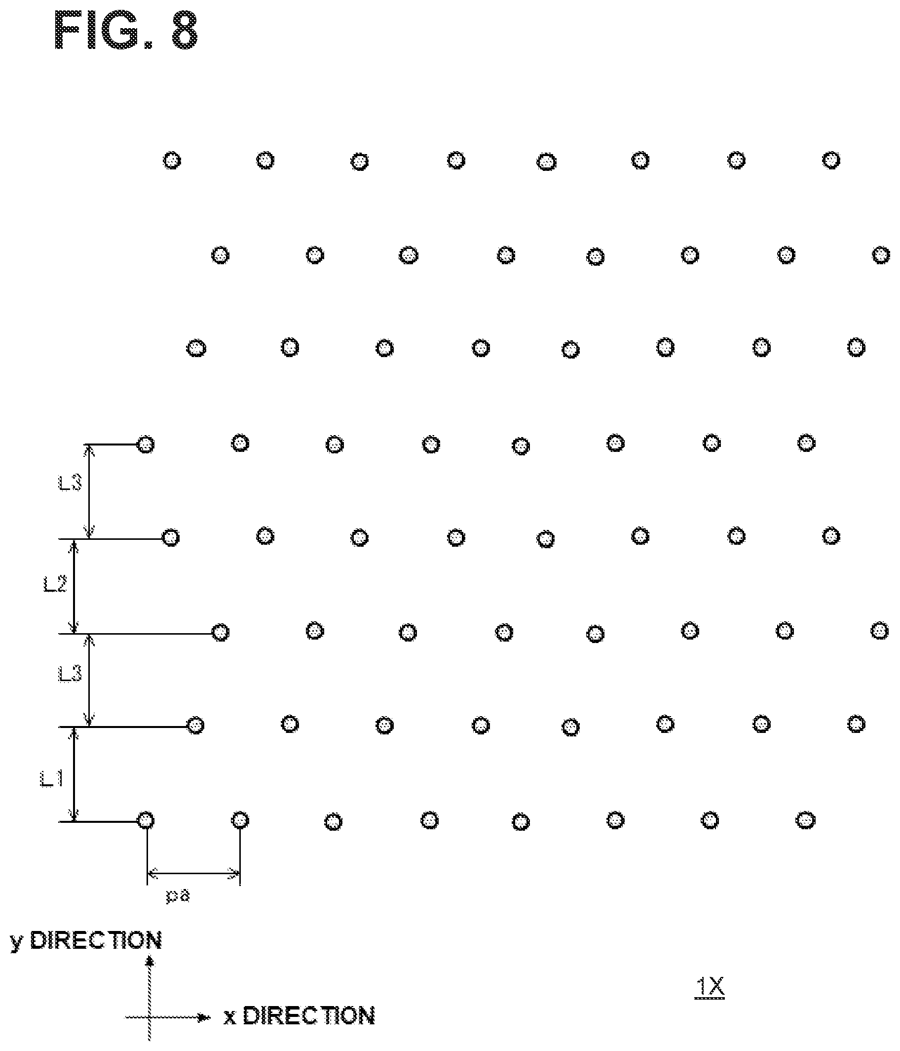 Patent US12619014 Figure 13 – Pseudo random dot pattern and creation method of same