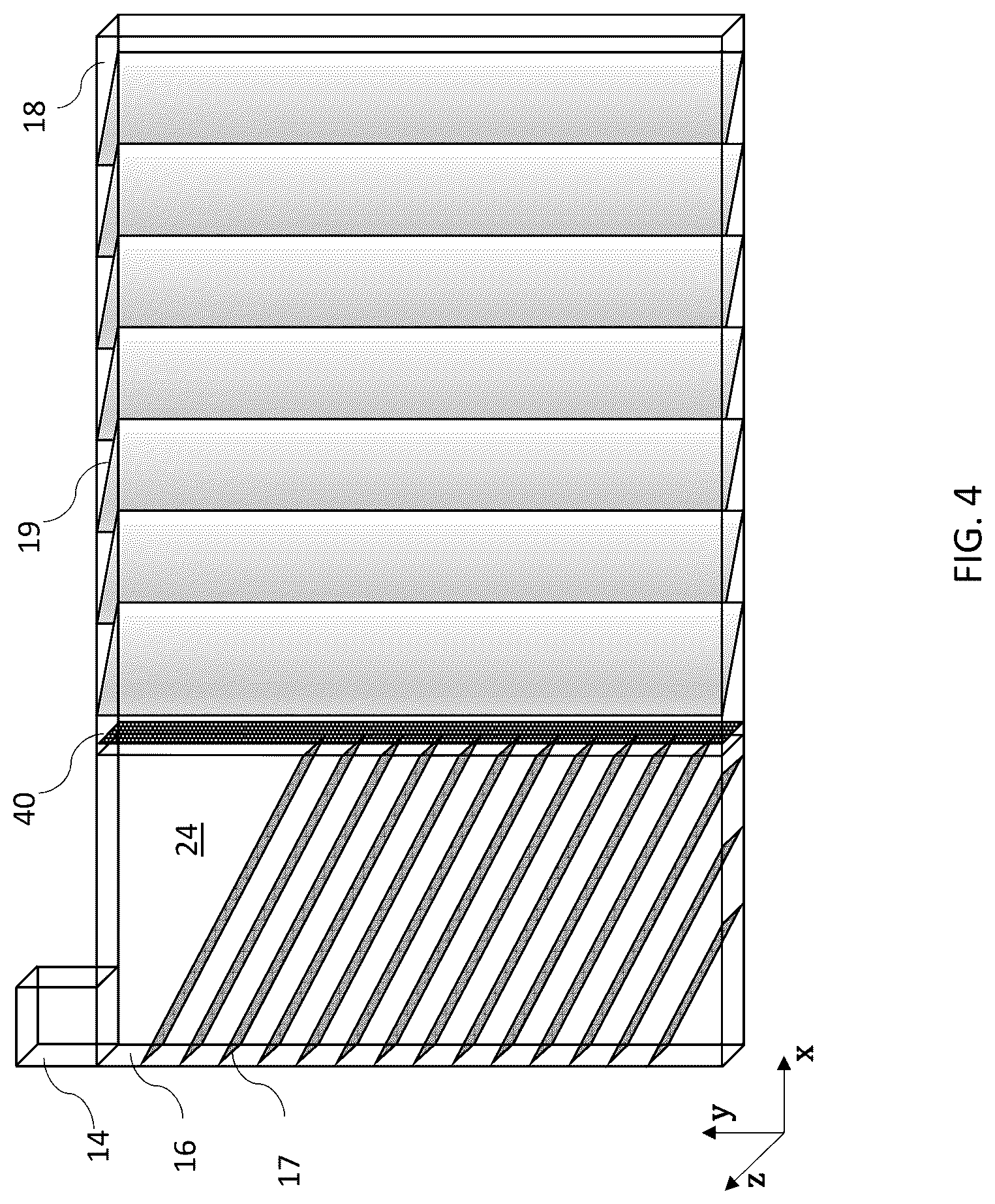 Patent US12619023 Figure 6 – Optical systems including light-guide optical elements for two-dimensional expansion with retarder element