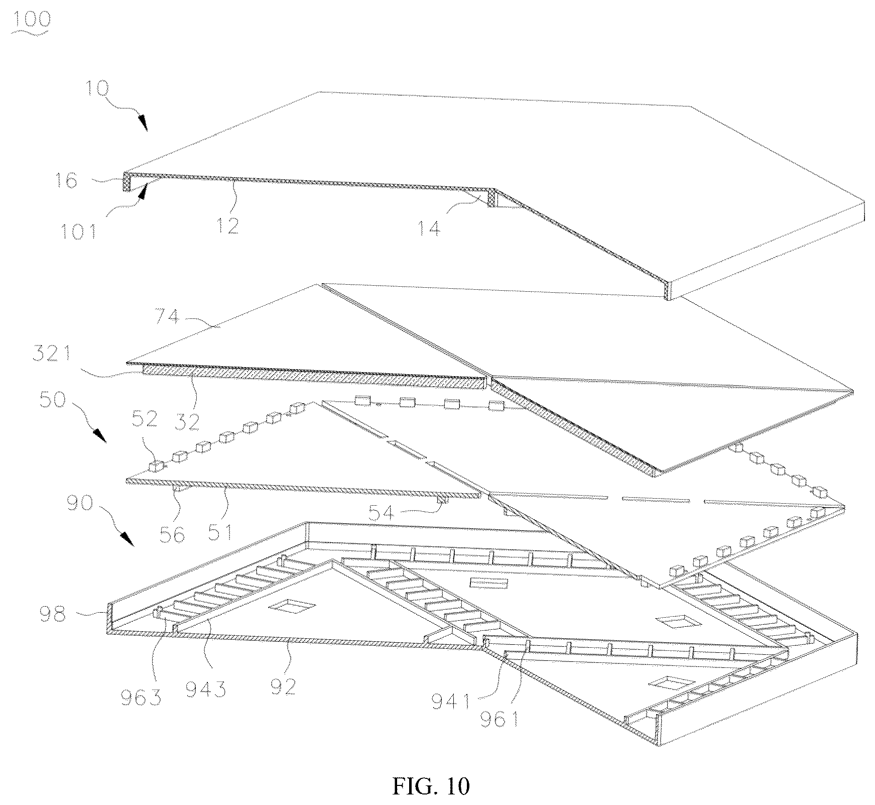 Patent US12619024 Figure 6 – Panel light and panel light apparatus