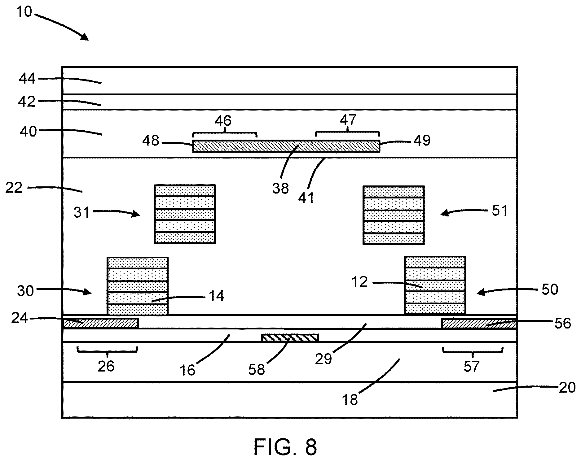 Patent US12619026 Figure 10 – Waveguide escalators for a photonics chip
