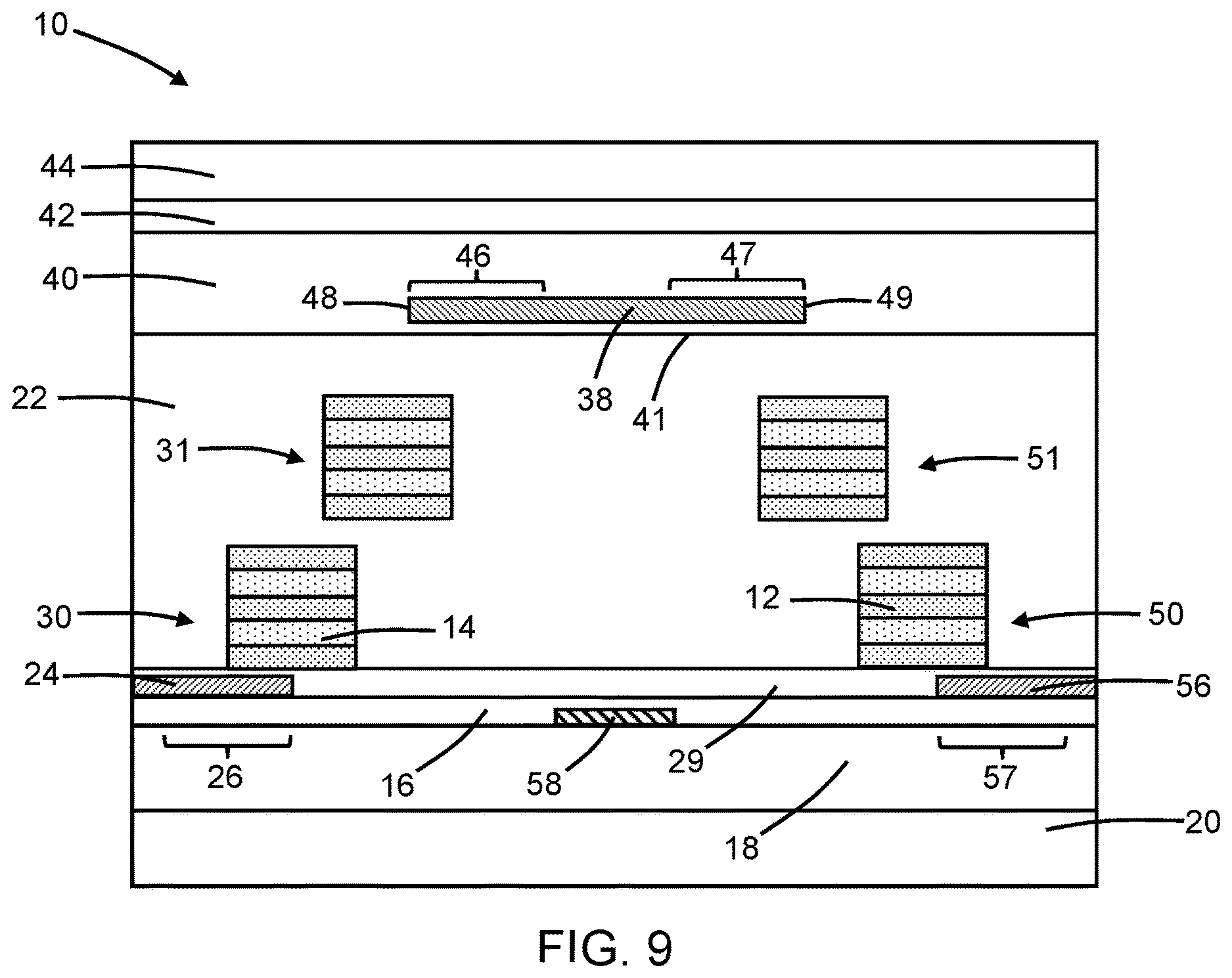 Patent US12619026 Figure 11 – Waveguide escalators for a photonics chip