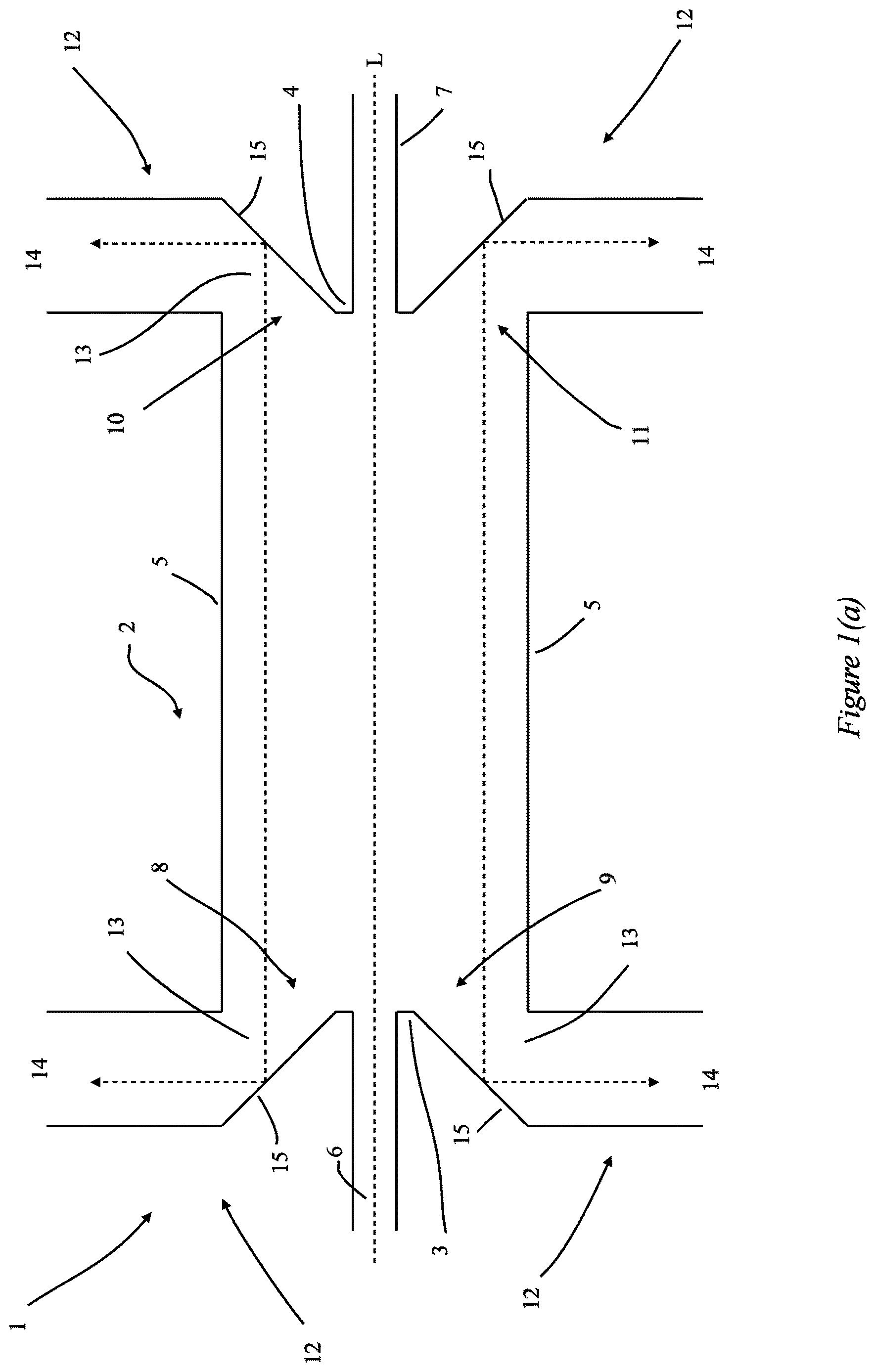 Patent US12619030 Figure 1 – Optical structure