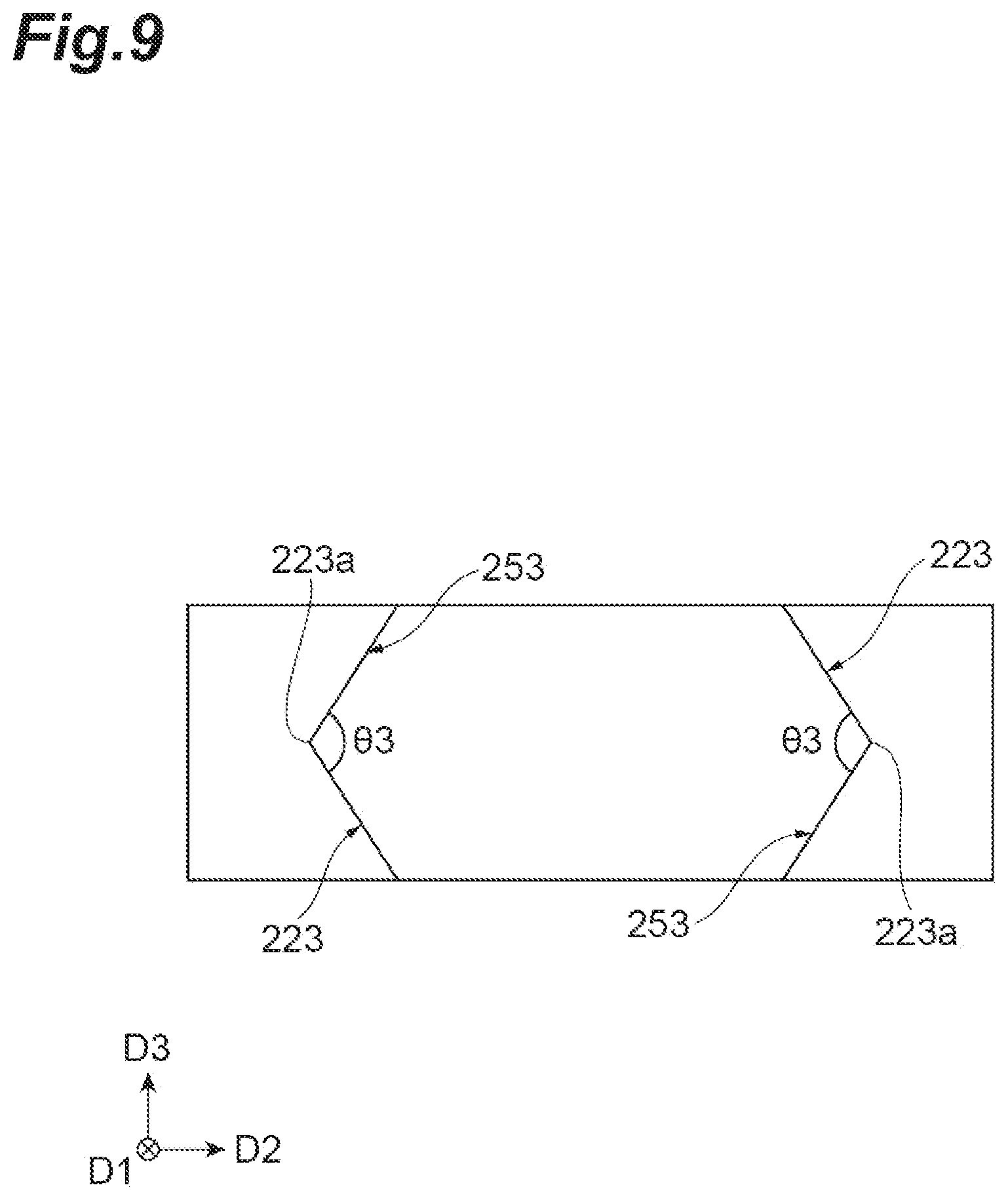 Patent US12619032 Figure 9 – Adapter and optical connection structure