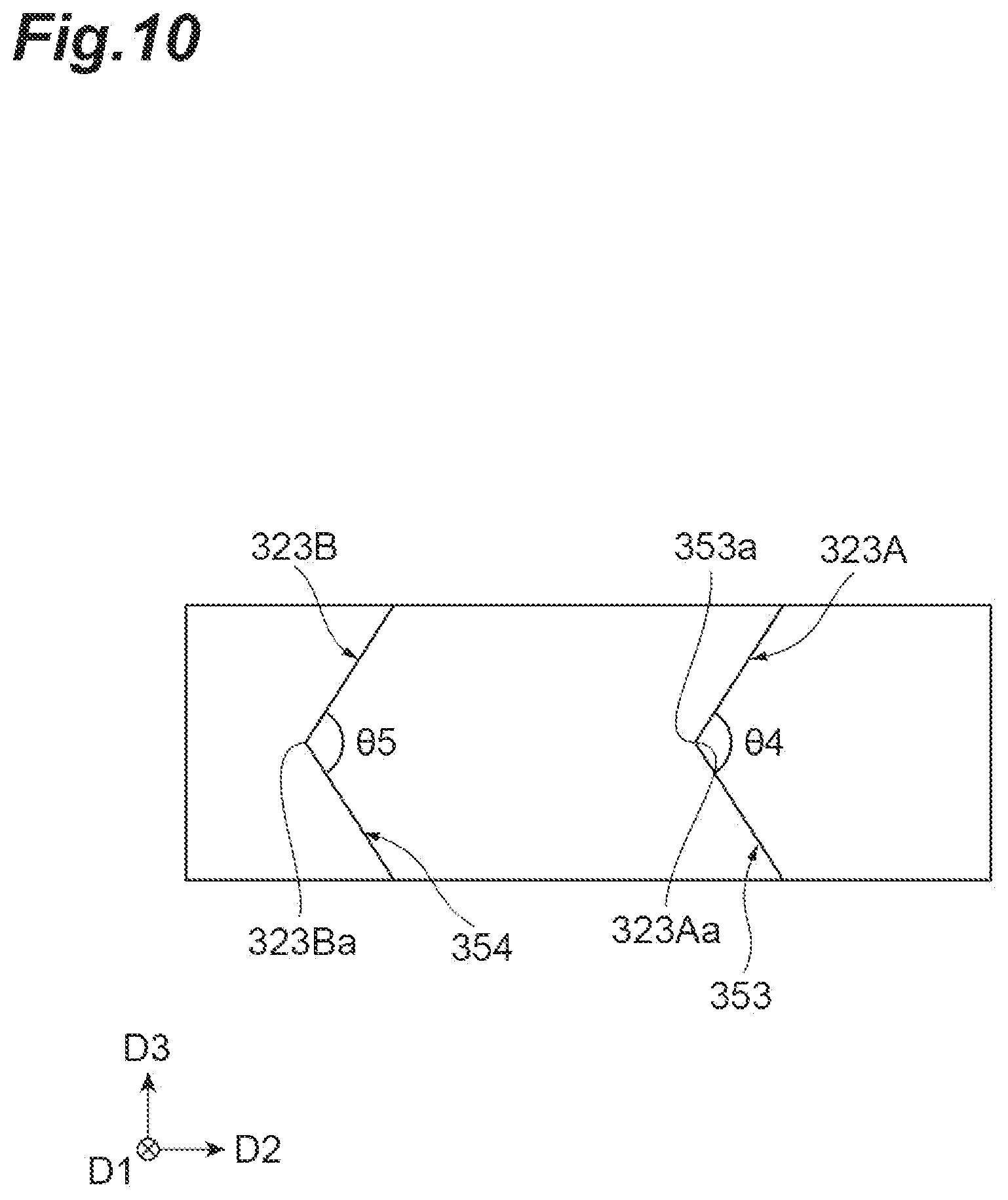Patent US12619032 Figure 10 – Adapter and optical connection structure