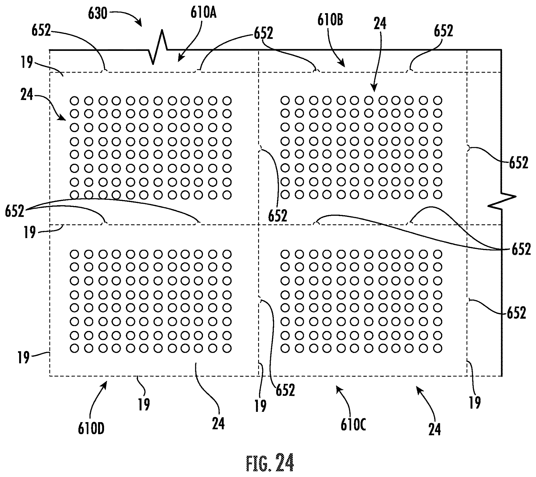 Patent US12619033 Figure 17 – Lens-based connector assemblies having precision alignment features and methods for fabricating the same
