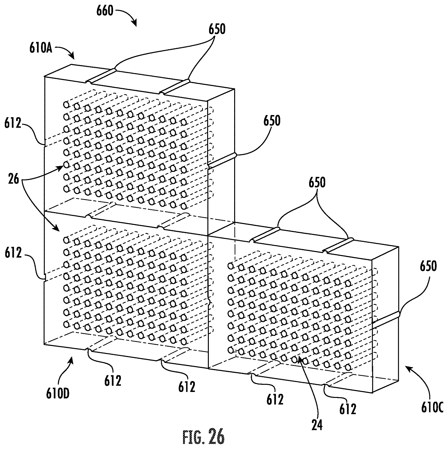 Patent US12619033 Figure 19 – Lens-based connector assemblies having precision alignment features and methods for fabricating the same