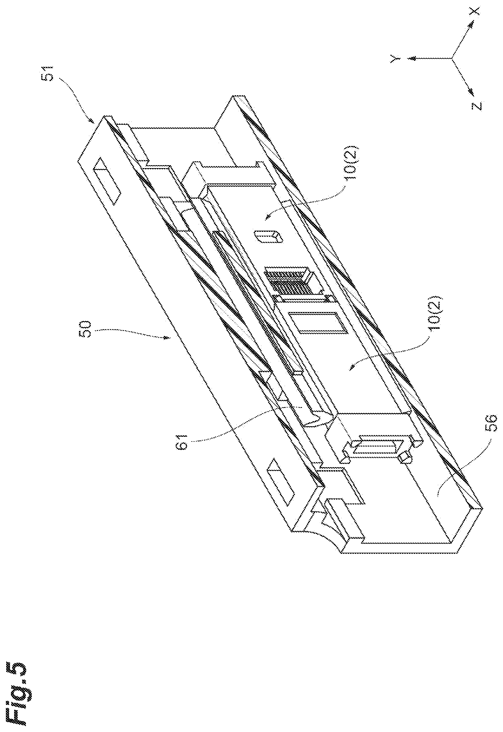 Patent US12619034 Figure 5 – Ferrule, optical connector, and optical connection structure
