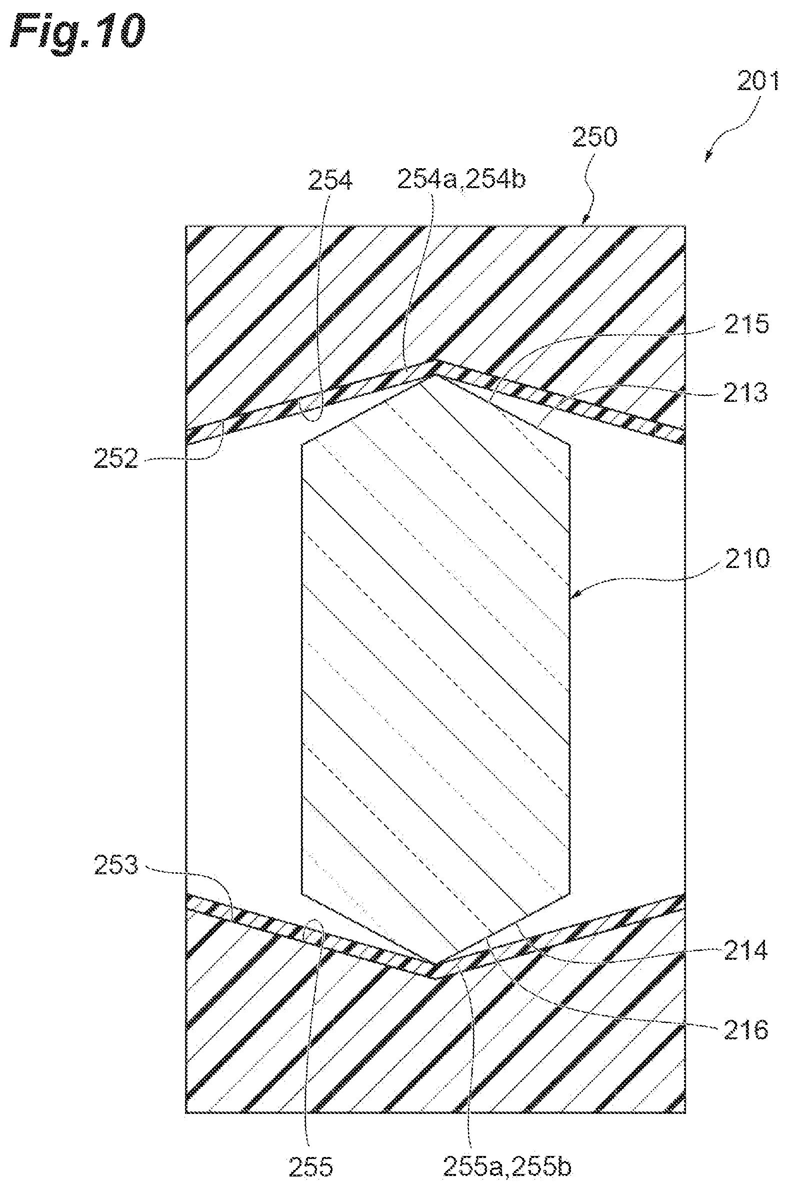 Patent US12619034 Figure 10 – Ferrule, optical connector, and optical connection structure