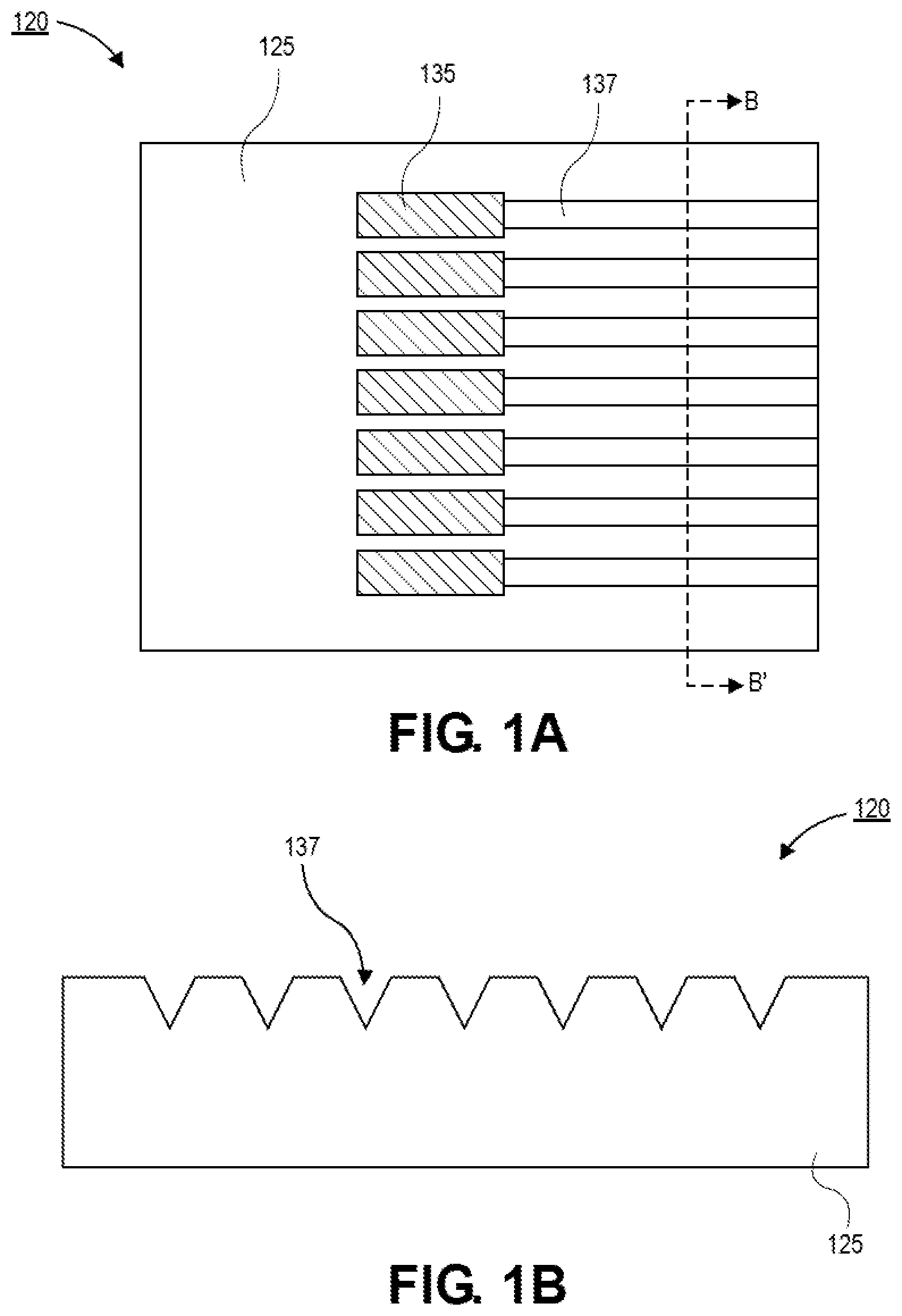 Patent US12619038 Figure 1 – Approach to prevent plating at v-groove zone in photonics silicon during bumping or pillaring