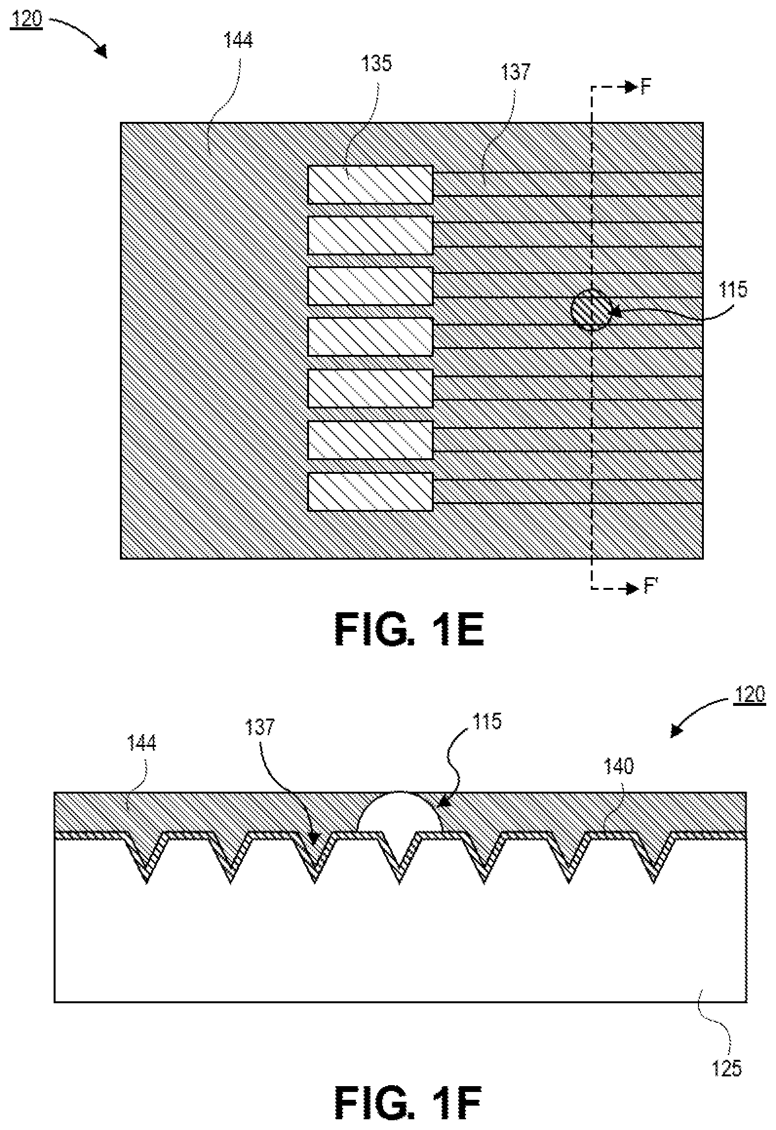 Patent US12619038 Figure 3 – Approach to prevent plating at v-groove zone in photonics silicon during bumping or pillaring