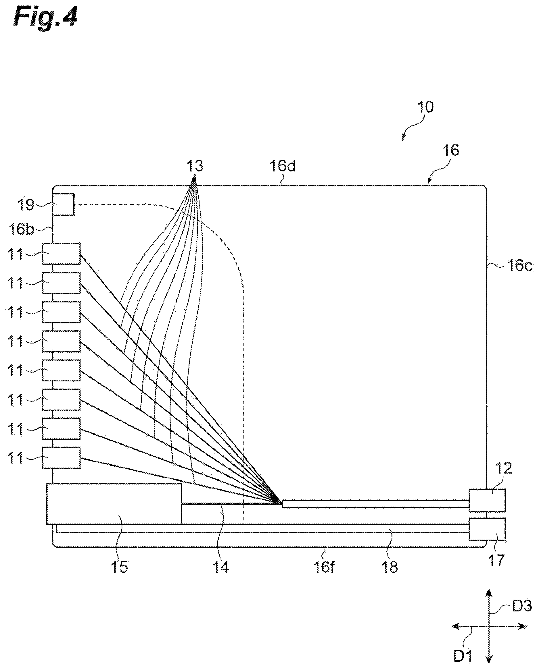 Patent US12619040 Figure 4 – Optical fiber module