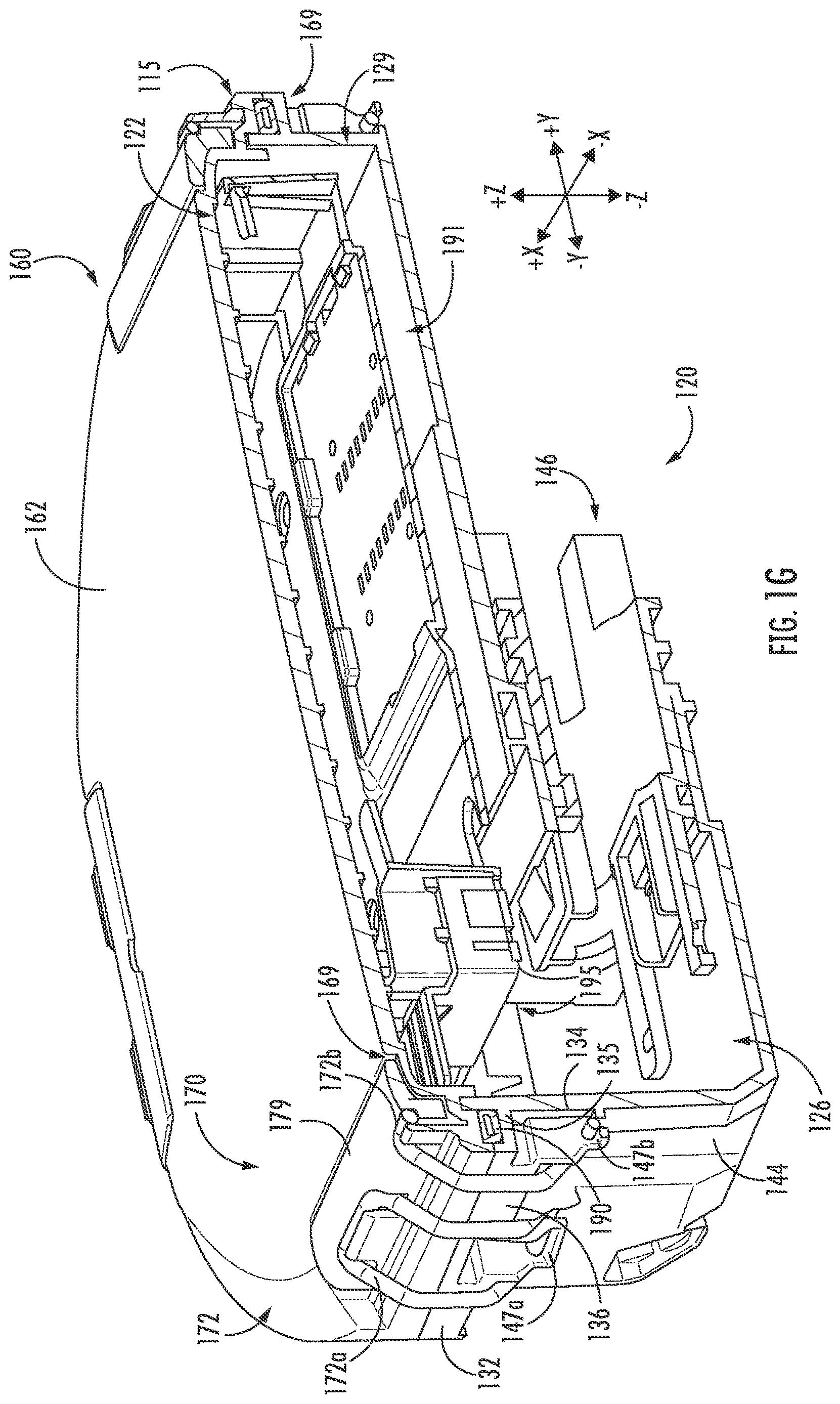 Patent US12619042 Figure 4 – Fiber enclosures having strengthening ribs