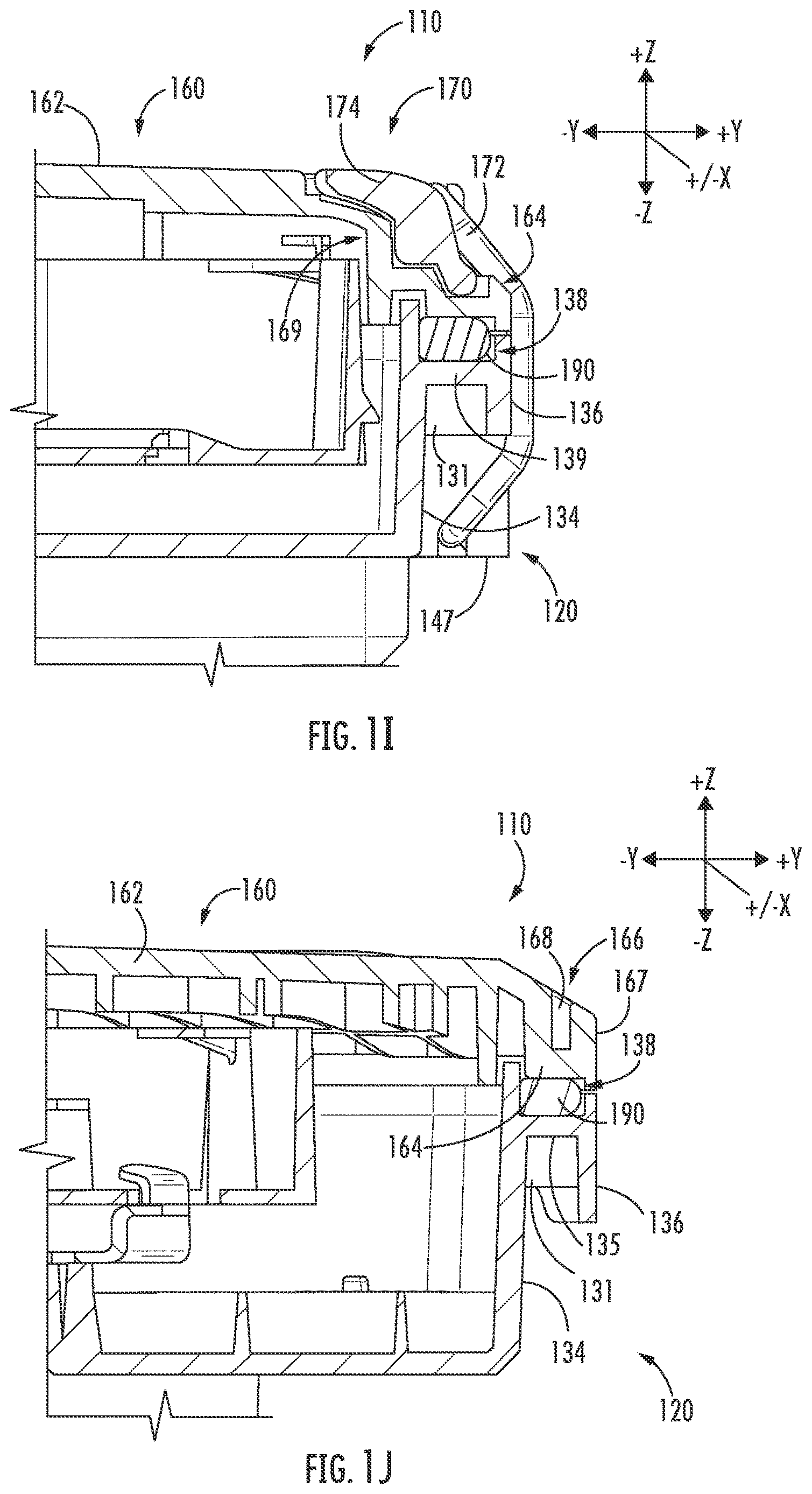 Patent US12619042 Figure 6 – Fiber enclosures having strengthening ribs