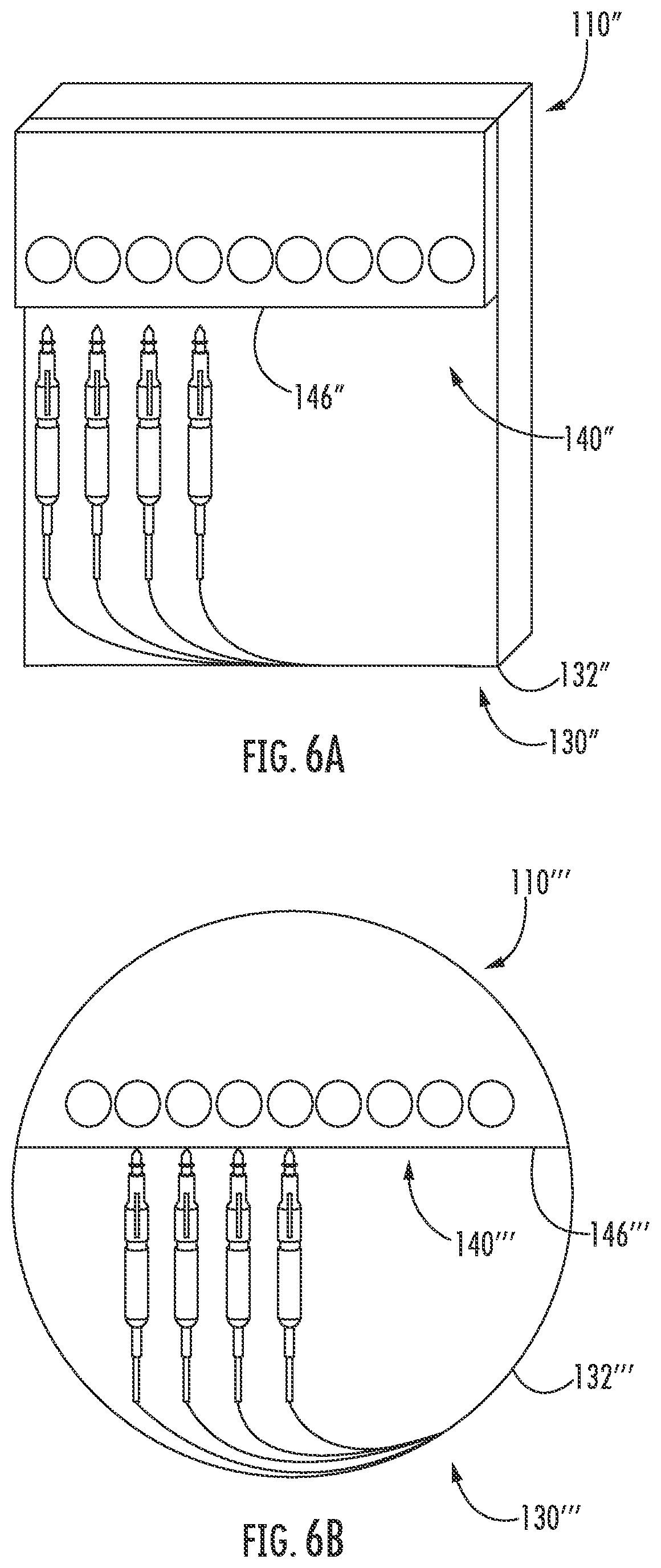 Patent US12619042 Figure 11 – Fiber enclosures having strengthening ribs